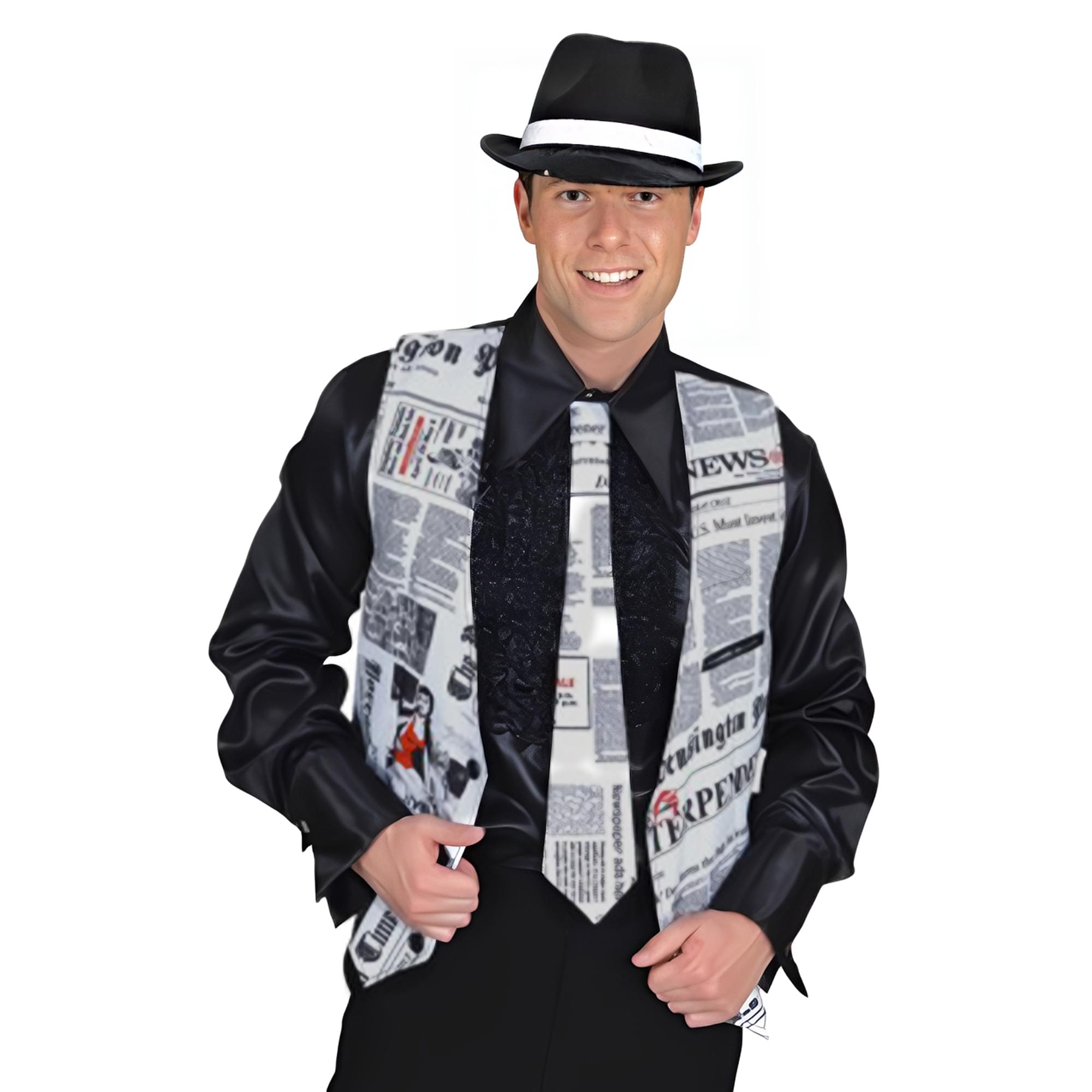 Fleet Street Hack Adult Costume Waistcoat