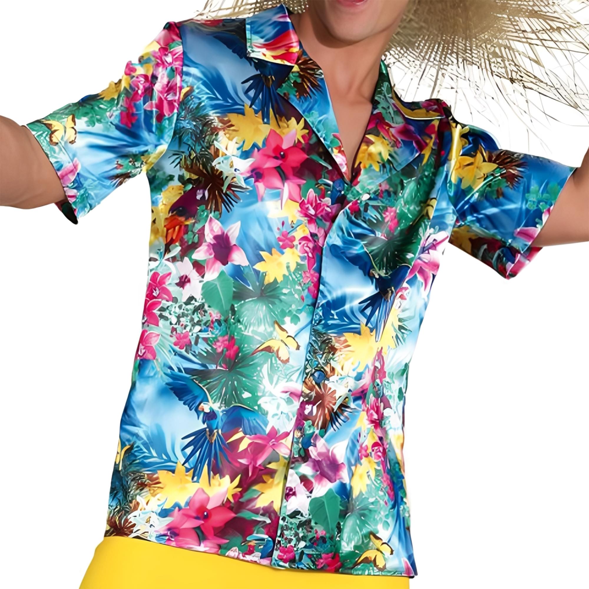 Mens Hawaii Shirt Adult Costume