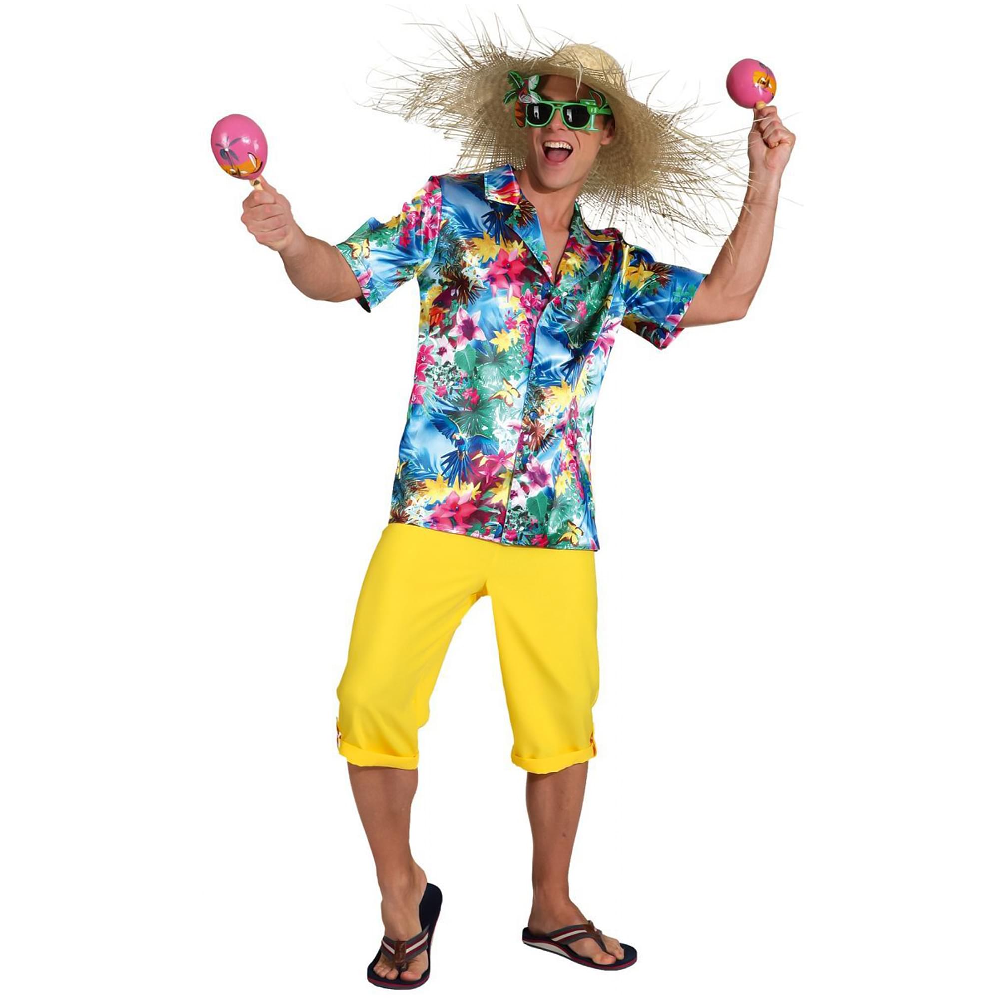 Mens Hawaii Shirt Adult Costume