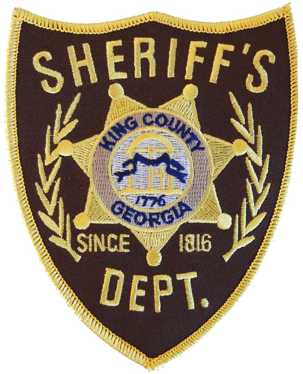 The Walking Dead King County Sheriff Patch