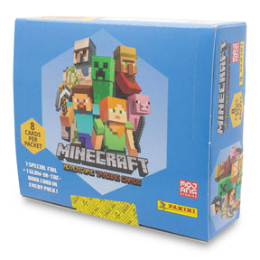 Minecraft Adventure Panini Trading Cards Box | 18 Packs