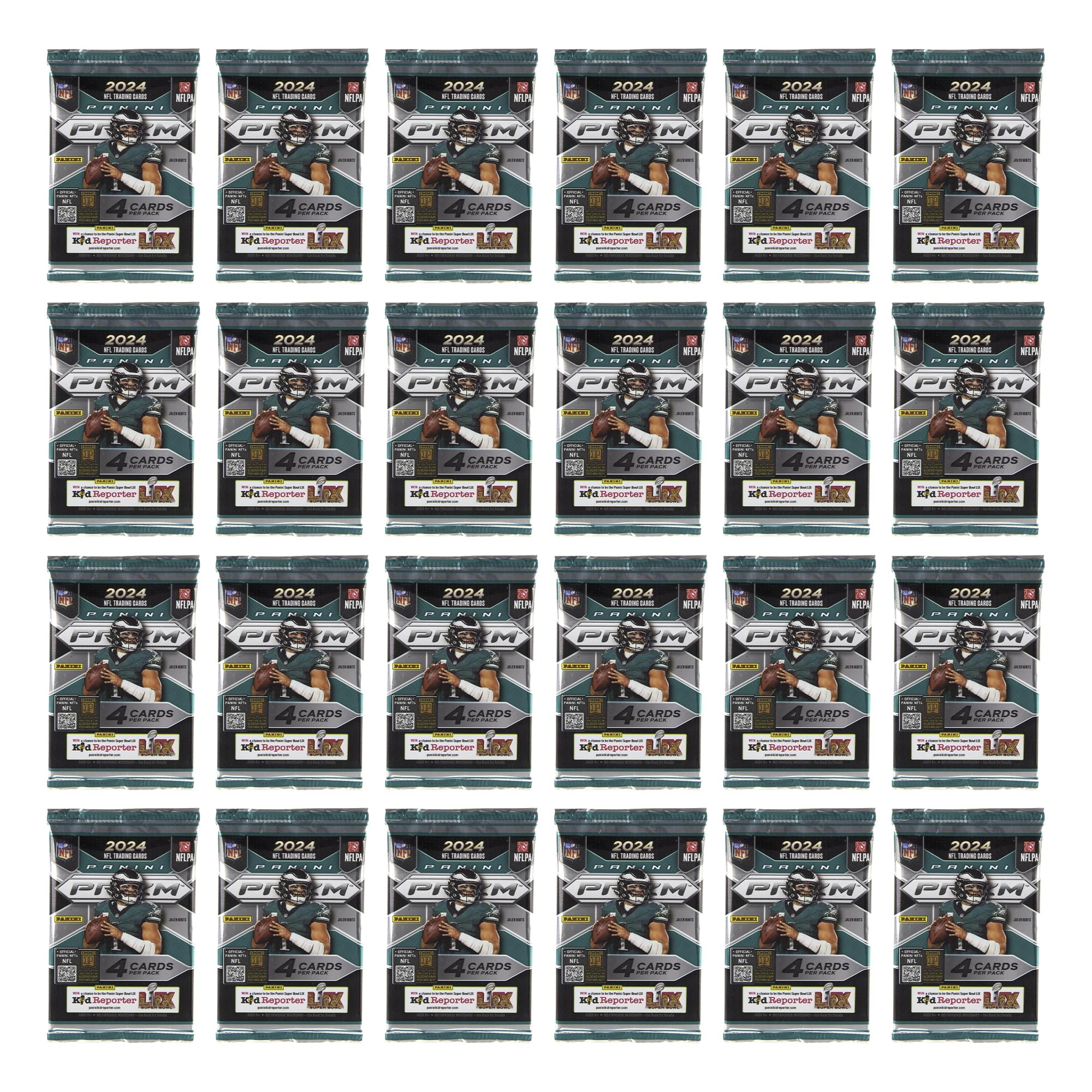 NFL 2024 Panini Prizm Football Retail Box | 96 Cards