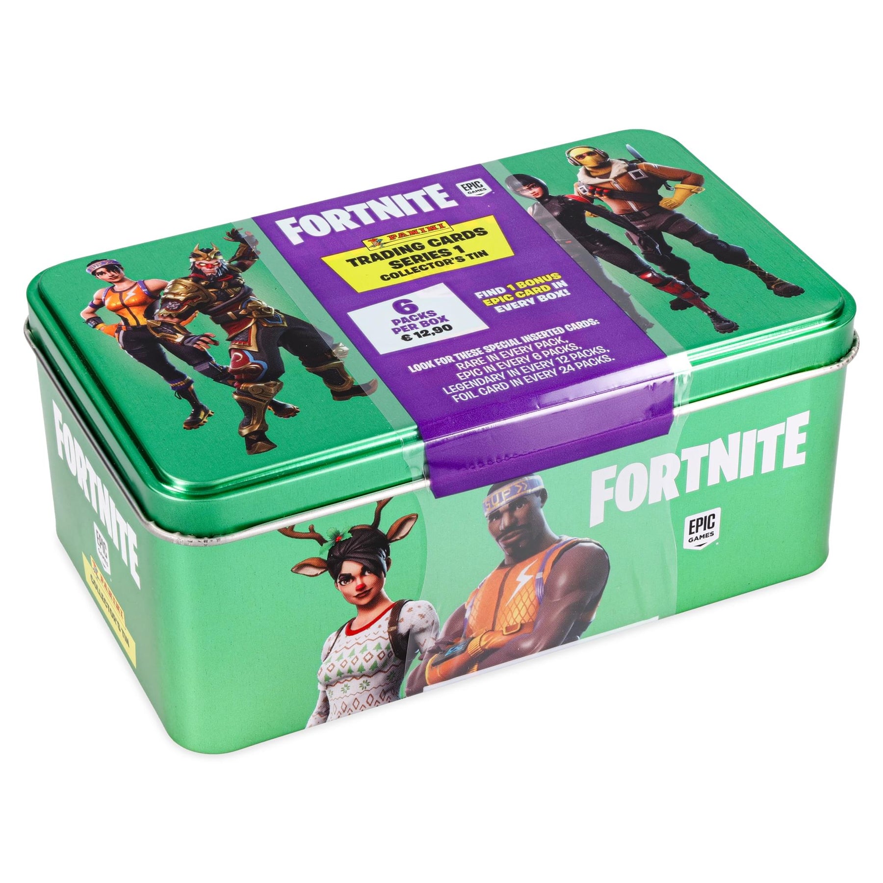 Fortnite Series 1 2019 Panini Trading Cards Sealed Tin | 6 Packs