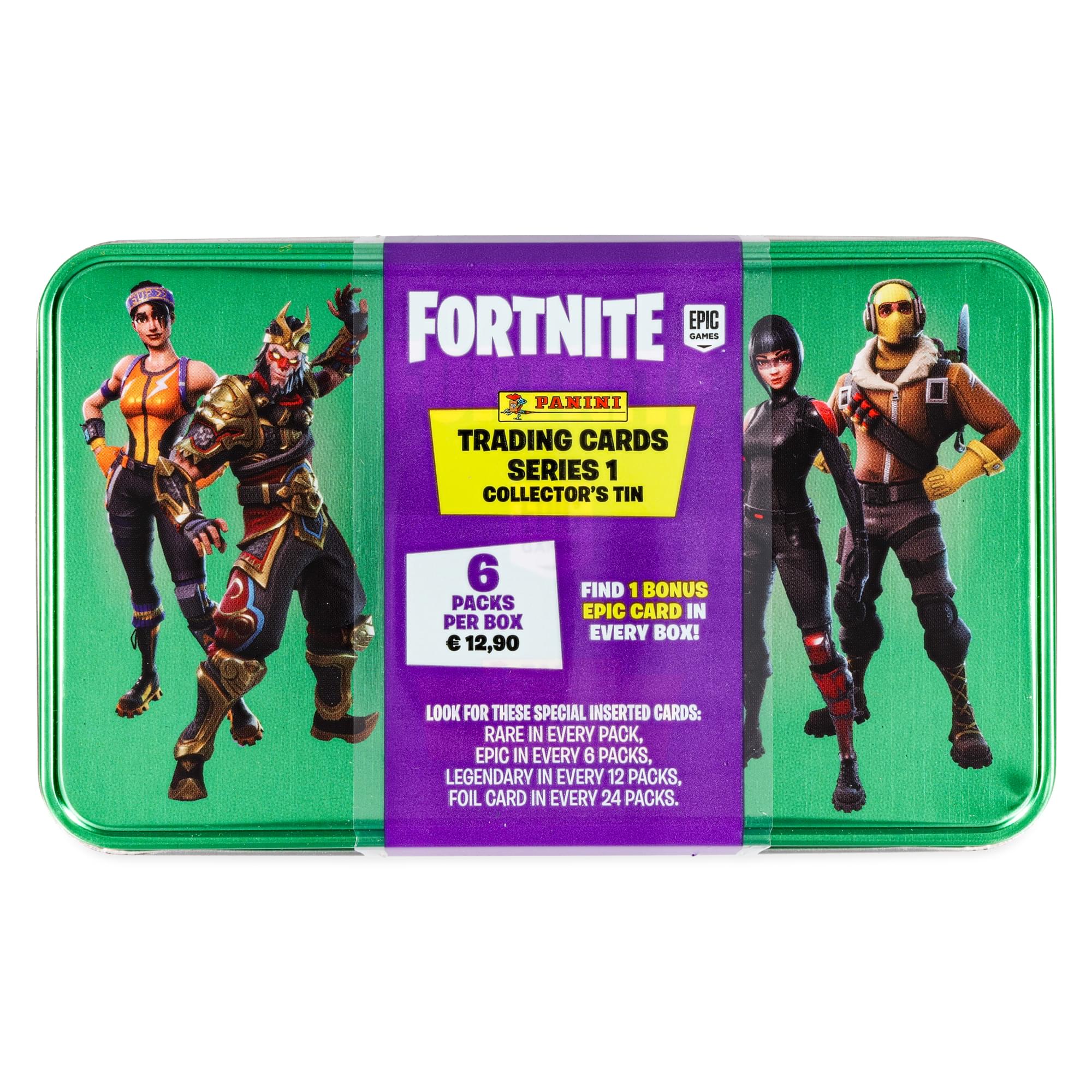 Fortnite Series 1 2019 Panini Trading Cards Sealed Tin | 6 Packs