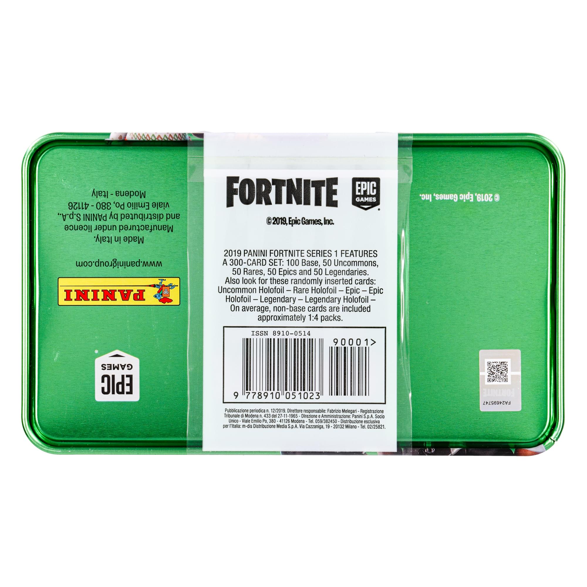 Fortnite Series 1 2019 Panini Trading Cards Sealed Tin | 6 Packs