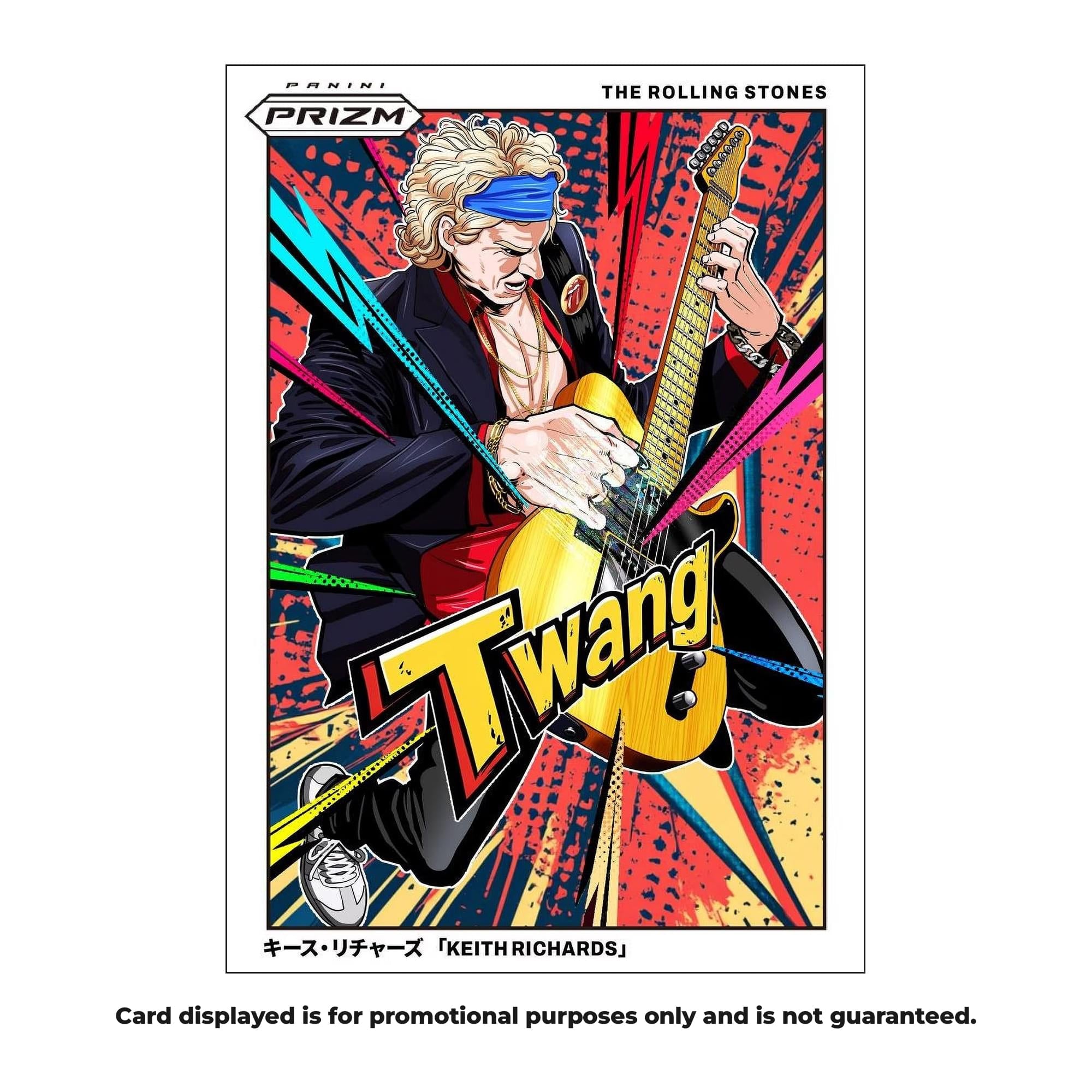 Rolling Stones 2024 Panini Prizm Factory-Sealed Mega Box | 6 Packs