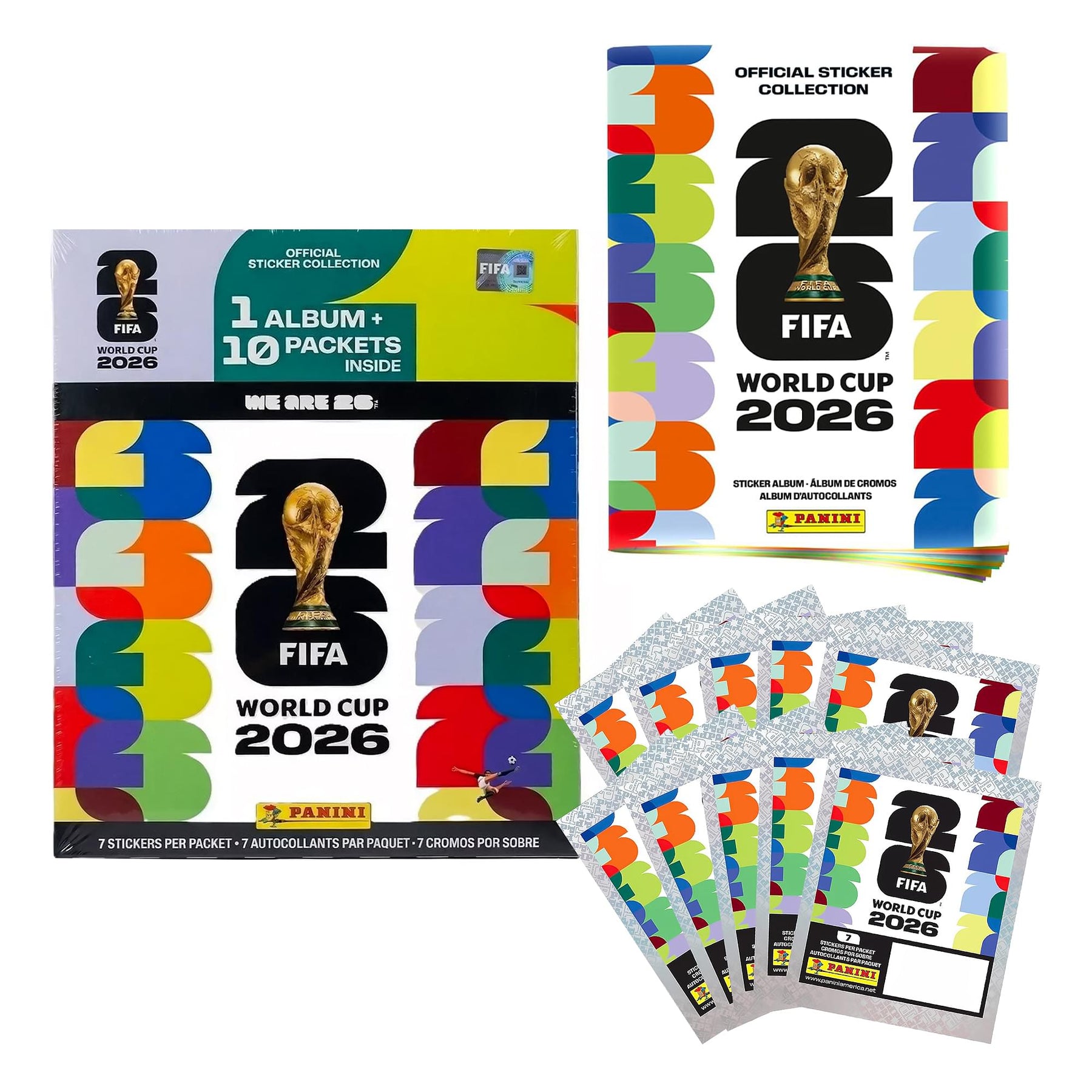 FIFA World Cup 2026 Panini 10-Count Sticker Starter Kit