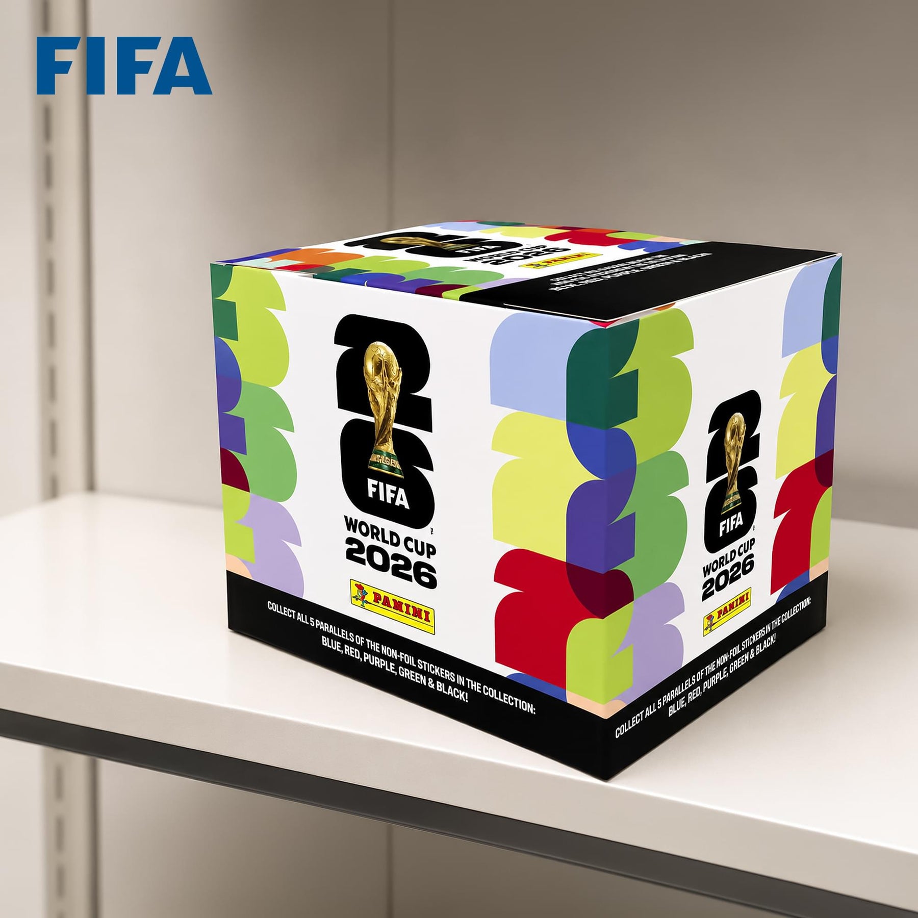 2026 Panini World Cup 50-Count Sticker Pack Refill Box