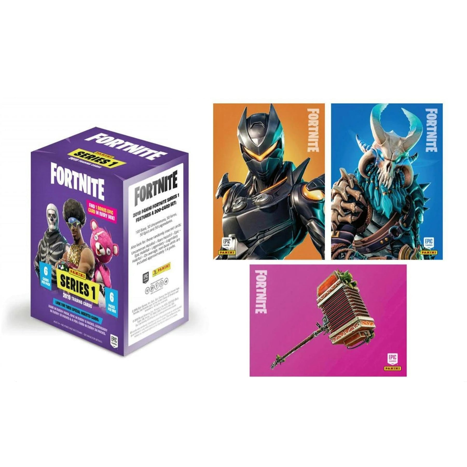Fortnite Series 1 2019 Panini Trading Card Blaster Box | 37 Cards