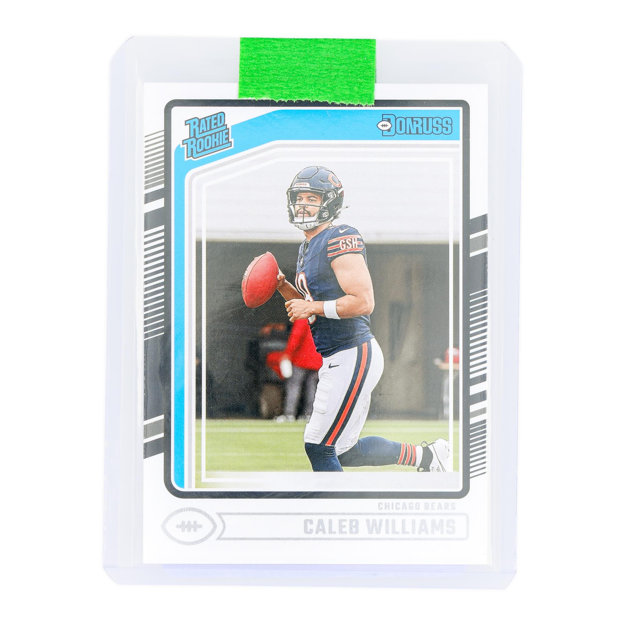 Chicago Bears NFL 2024 Donruss Caleb Williams Trading Card #327