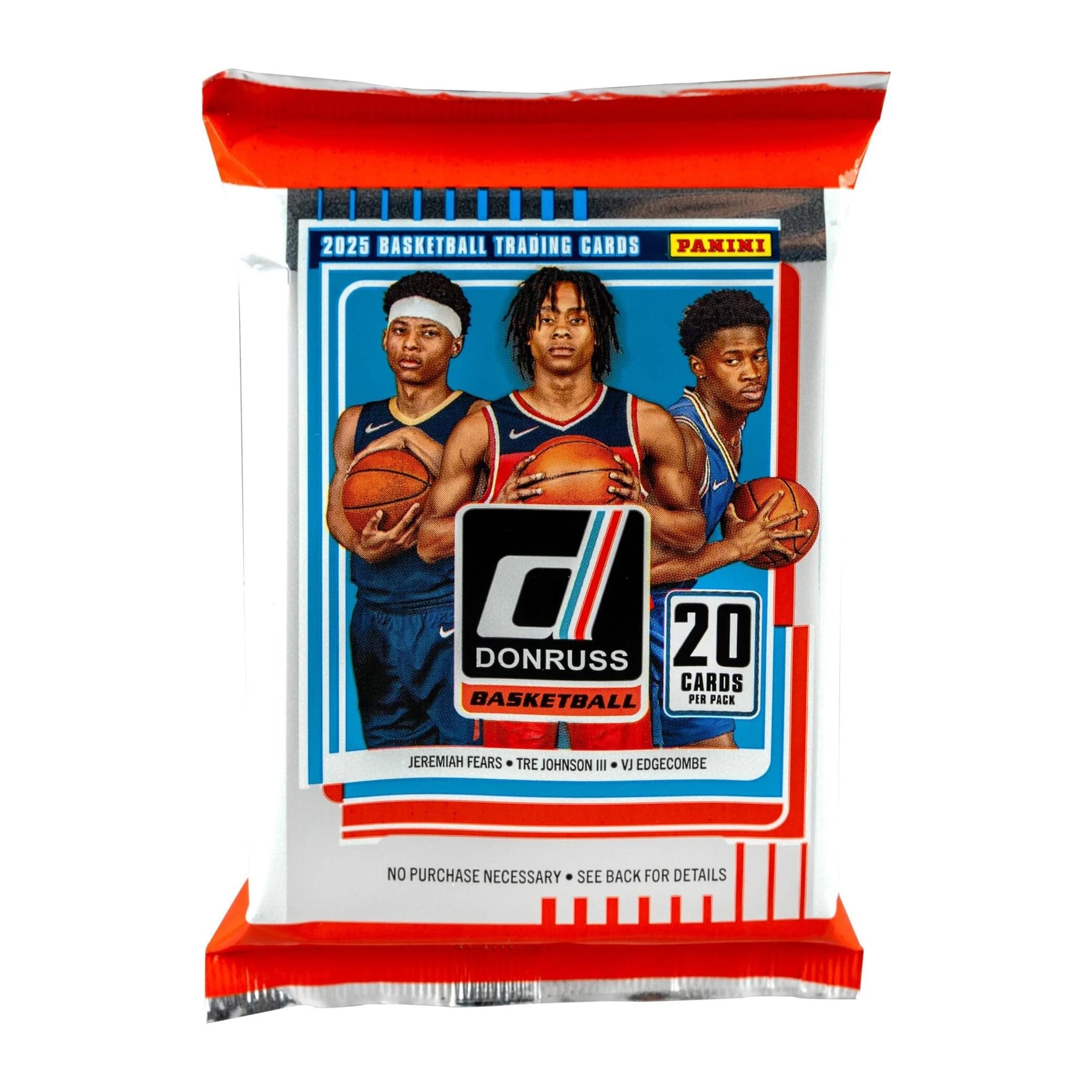 NBA 2025-2026 Donruss Basketball Mega Box | 120 Cards (6 Packs)