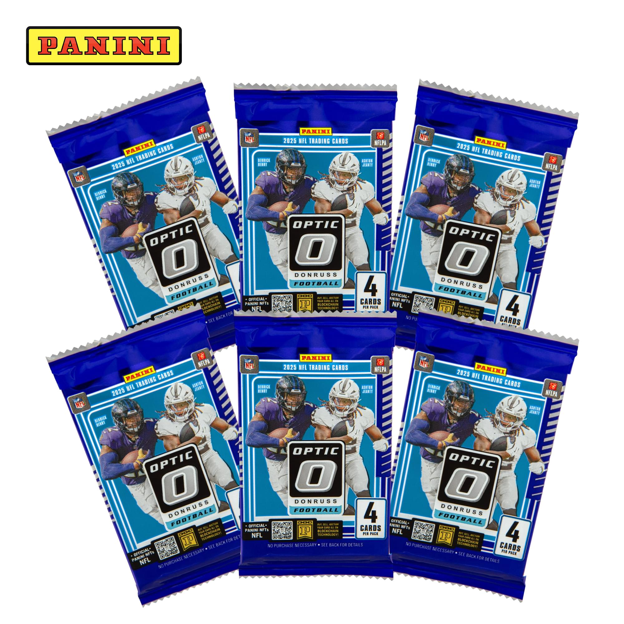 NFL 2025 Donruss Optic Football Blaster Box | 24 Cards