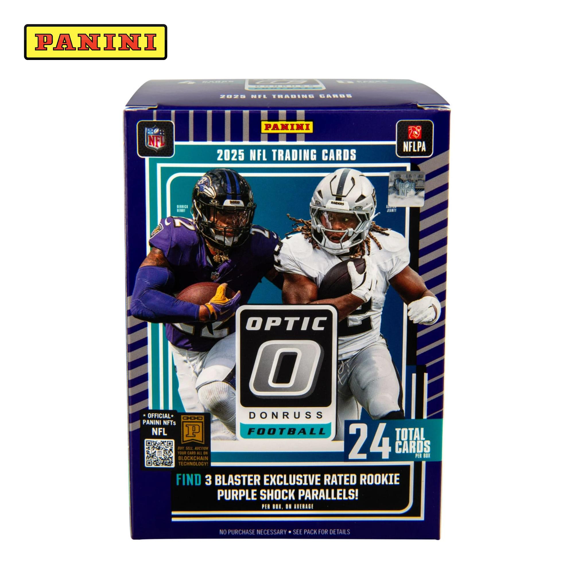 NFL 2025 Donruss Optic Football Blaster Box | 24 Cards