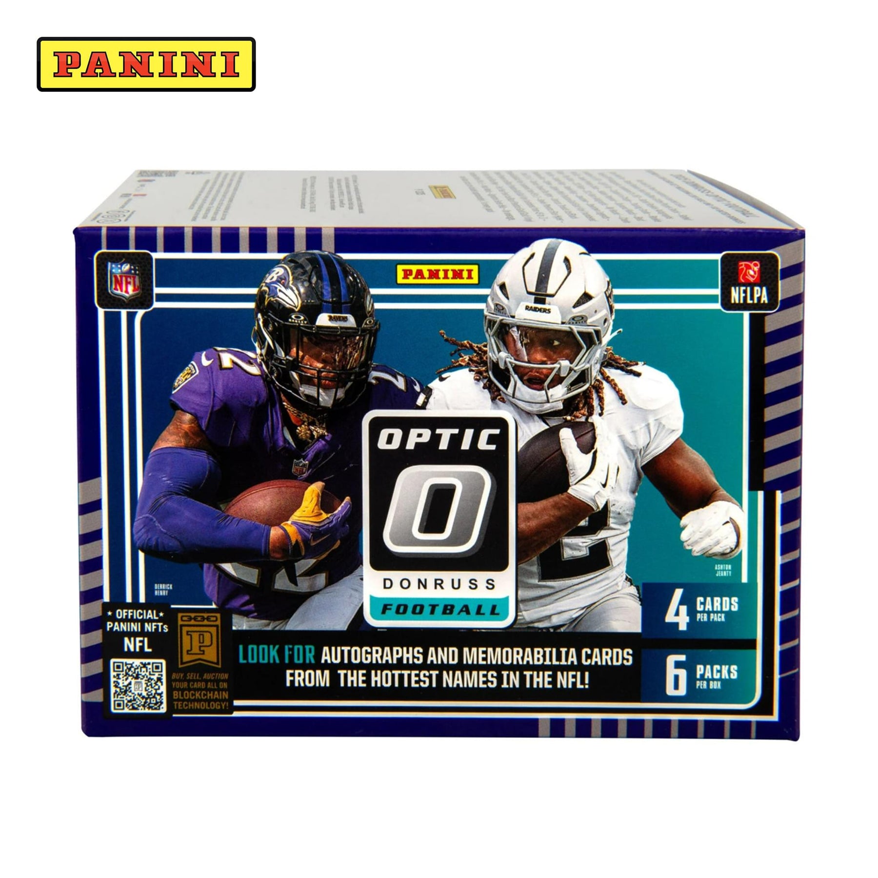 NFL 2025 Donruss Optic Football Blaster Box | 24 Cards
