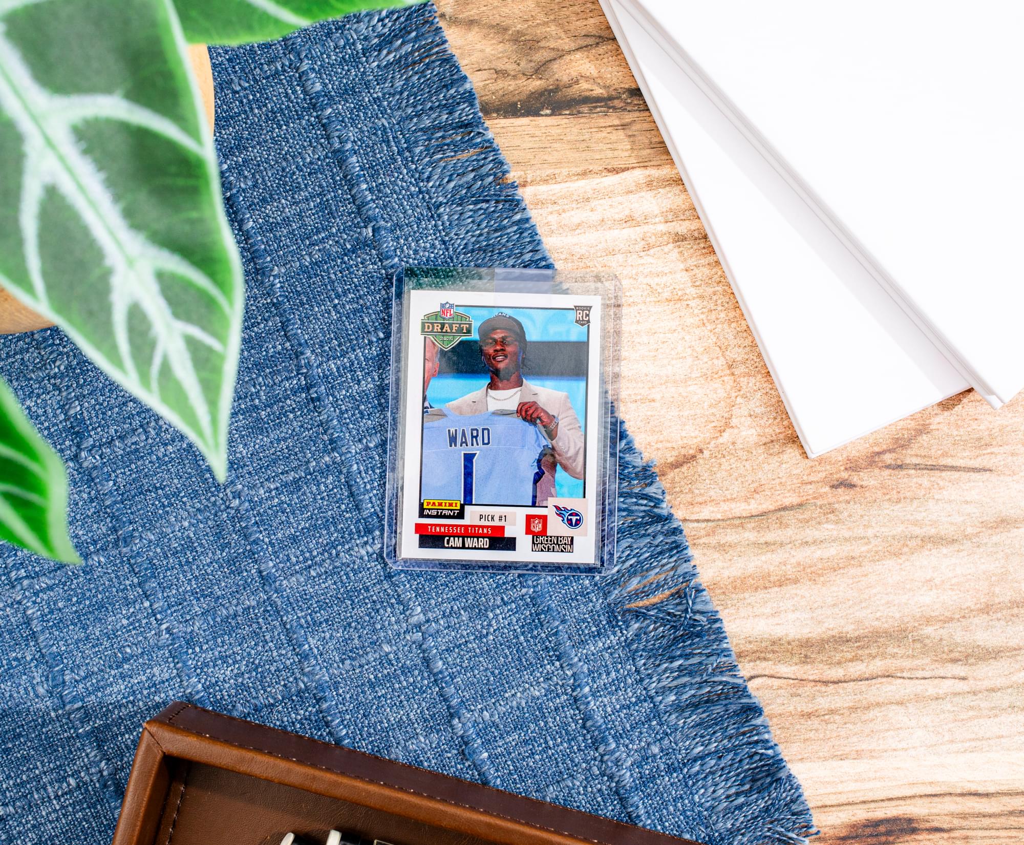 NFL 2025 Panini Instant NFL Draft Night #1 Base Card |Cam Ward