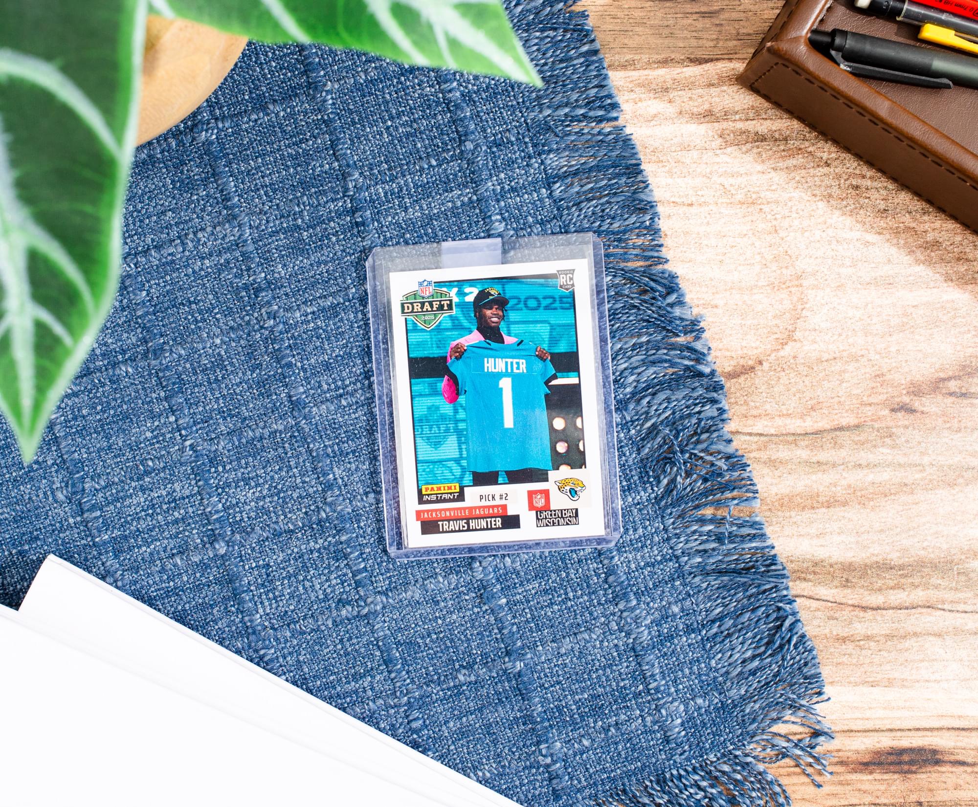 NFL 2025 Panini Instant NFL Draft Night #2 Base Card |Travis Hunter