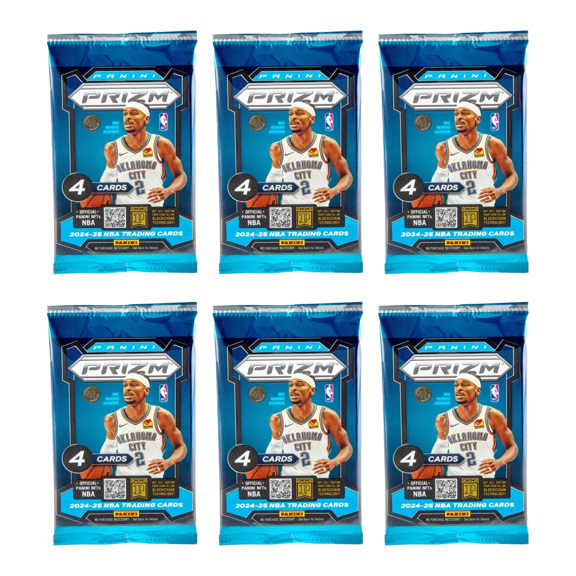 NBA 2024-2025 Panini Prizm Basketball Blaster Box | 6 Packs