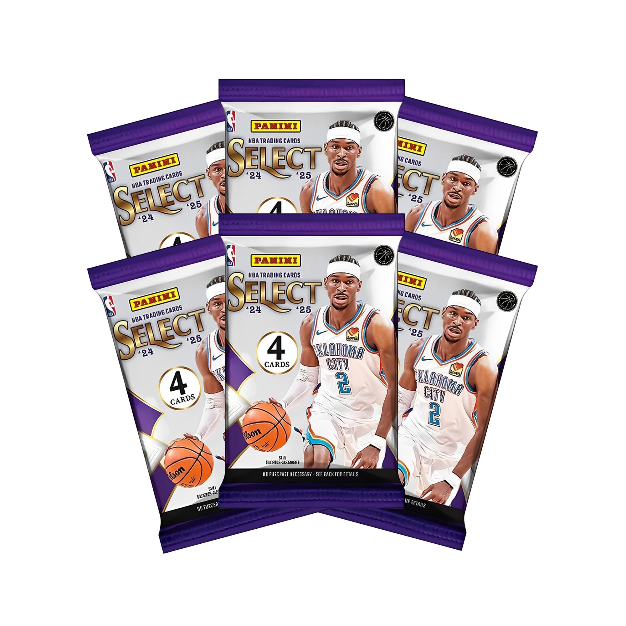 NBA 2024/25 Panini Select Basketball Blaster Box | 6 Packs