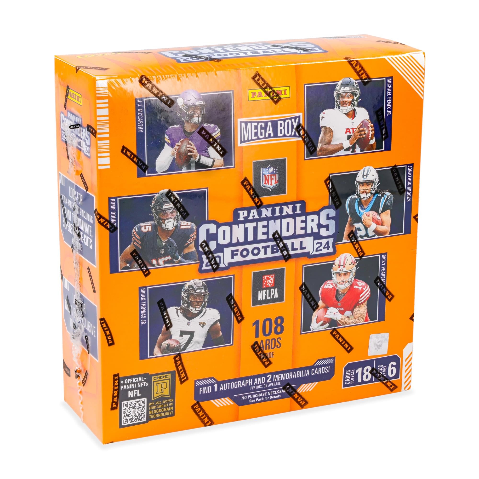 NFL 2024 Panini Contenders Football Mega Box | 6 Packs