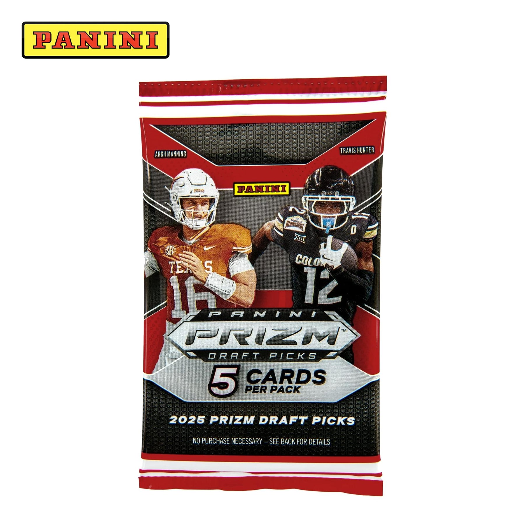 NFL 2025 Panini Prizm Draft Picks Collegiate Football Blaster Box | 6 Packs