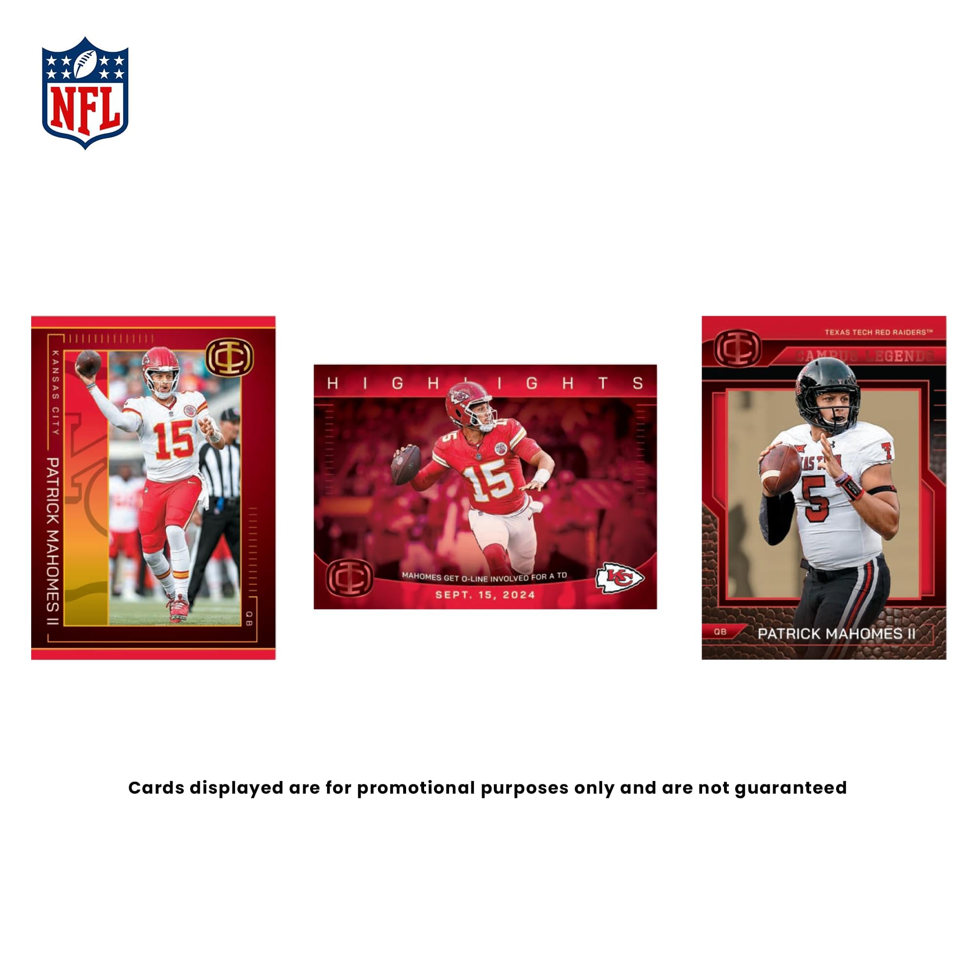 NFL 2025 Panini Mahomes Icon Collection Blaster Box | 6 Packs