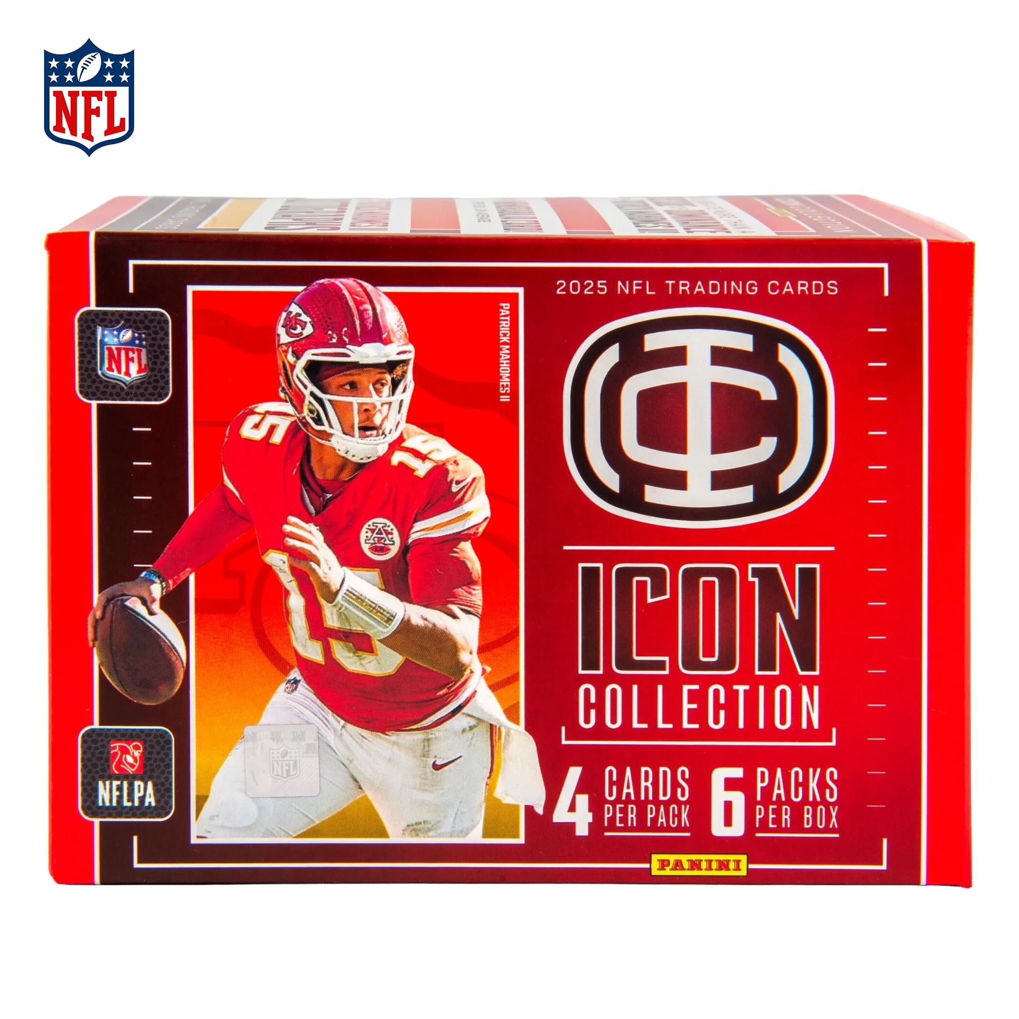 NFL 2025 Panini Mahomes Icon Collection Blaster Box | 6 Packs