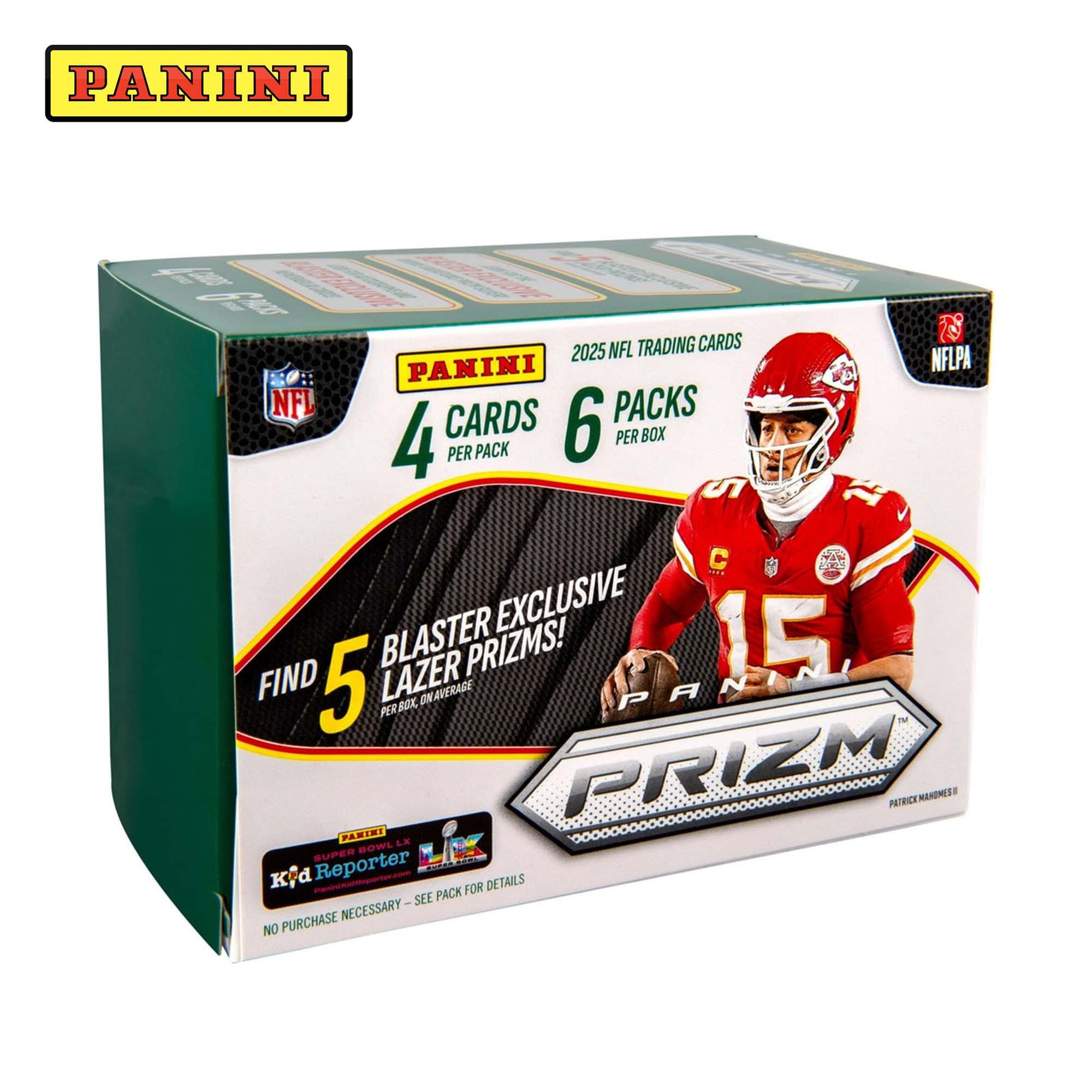 NFL 2025 Panini Prizm Football Blaster Box | 6 Packs