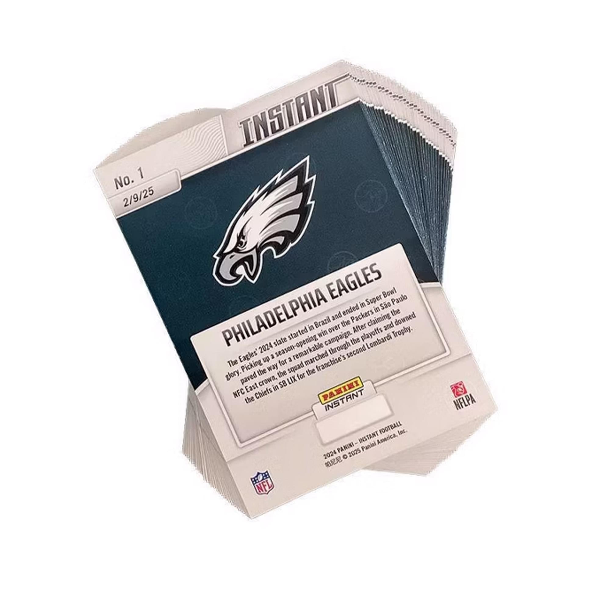 Philadelphia Eagles Super Bowl 59 Champions Panini NFL Set