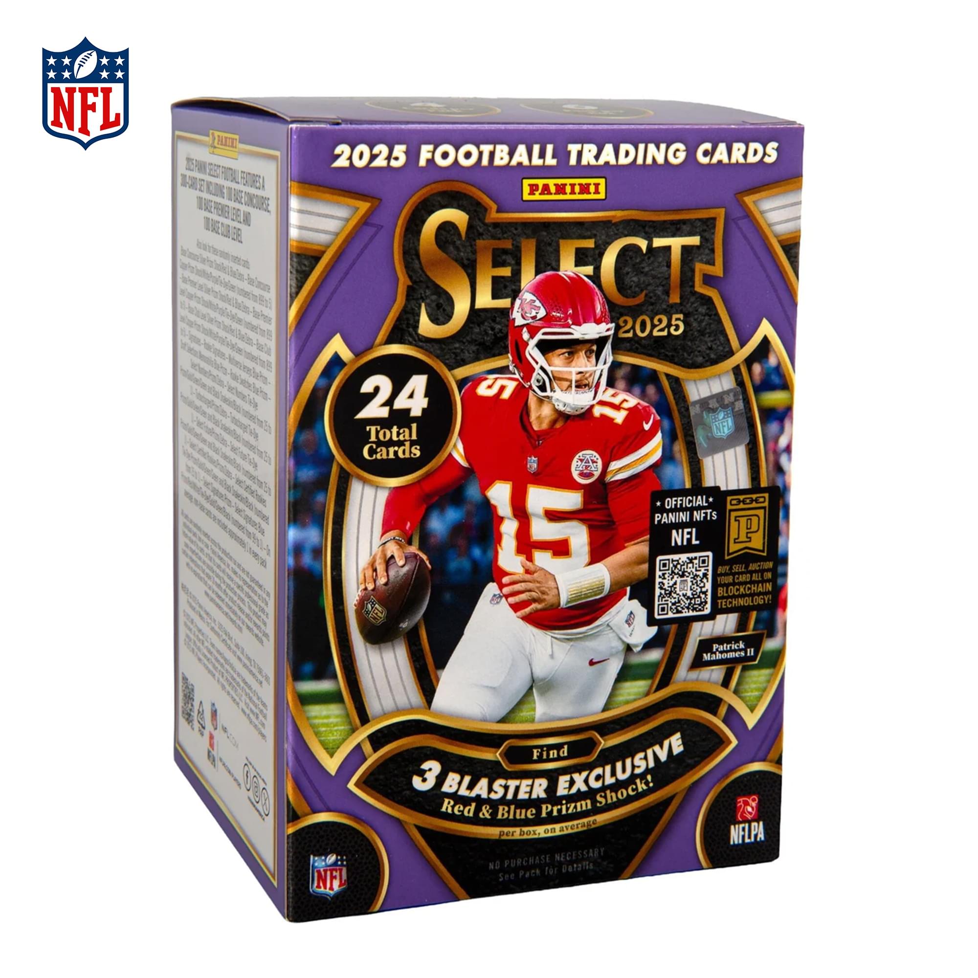 NFL 2025 Panini Select Football Sealed Blaster Box | 6 Packs