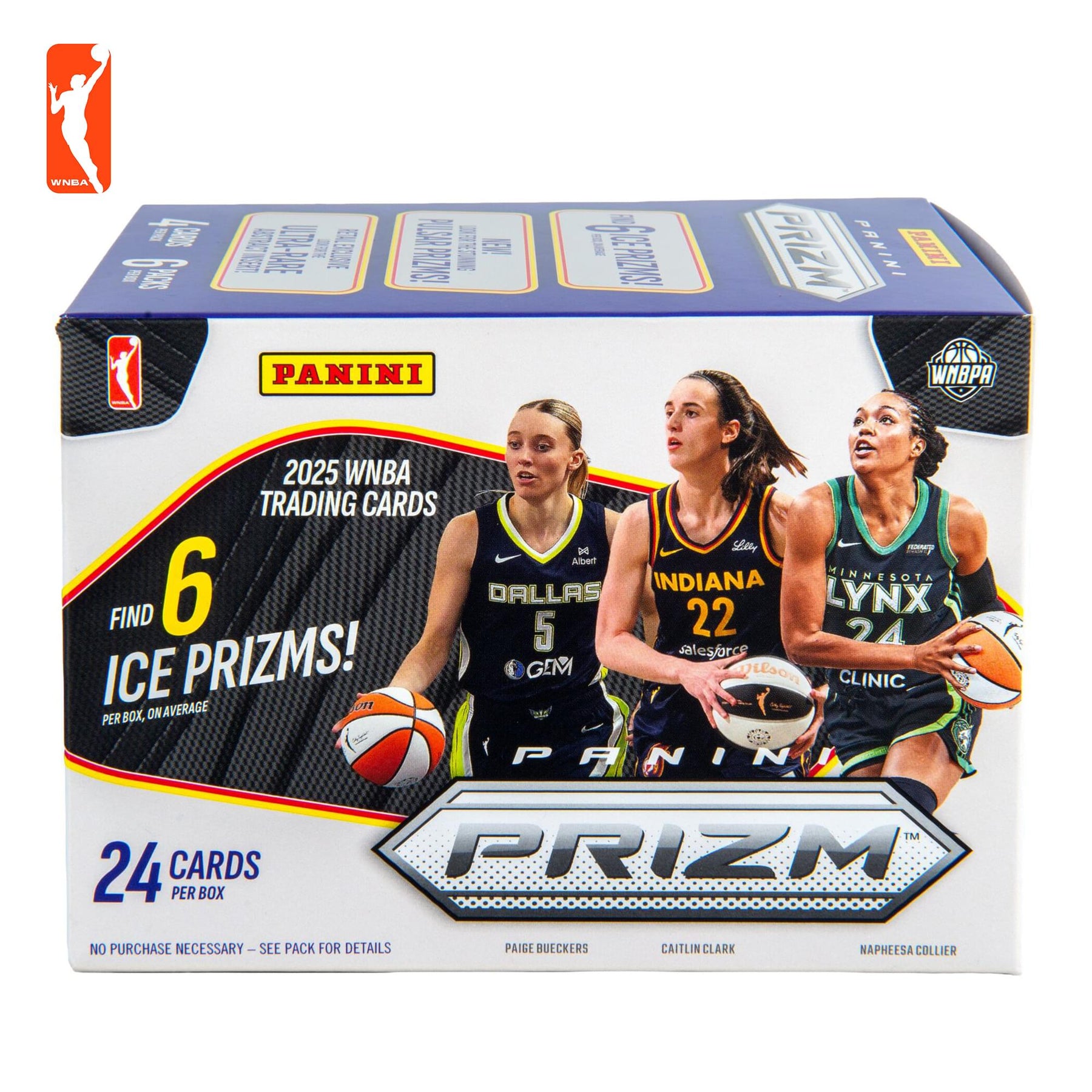 WNBA 2025 Panini Prizm Basketball Blaster Box | 6 Packs