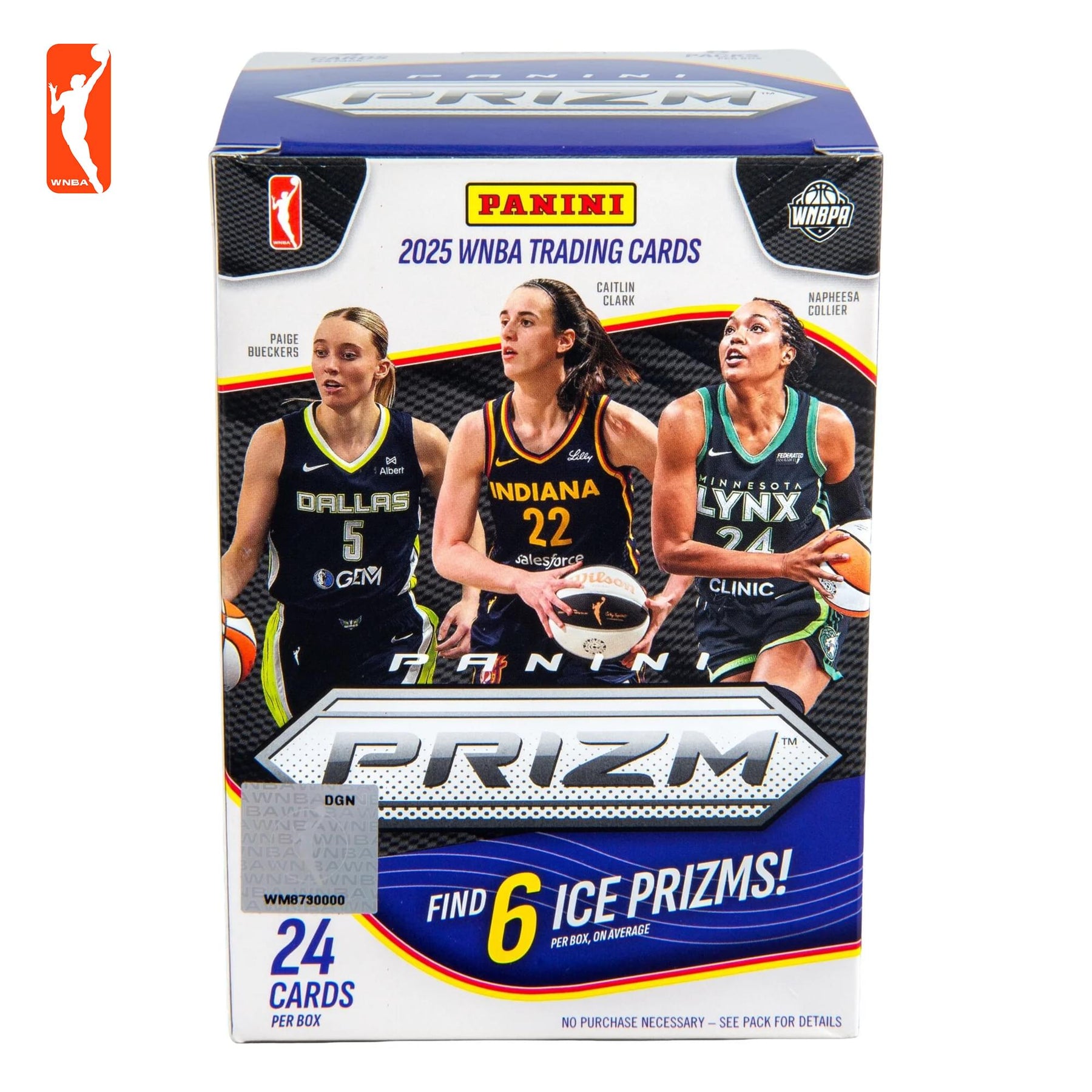 WNBA 2025 Panini Prizm Basketball Blaster Box | 6 Packs