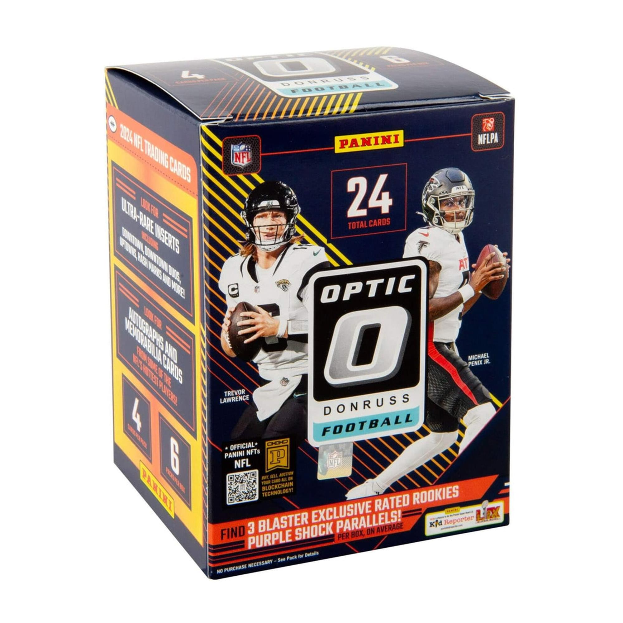 NFL 2024 Donruss Optic Blaster Box | 6 Packs