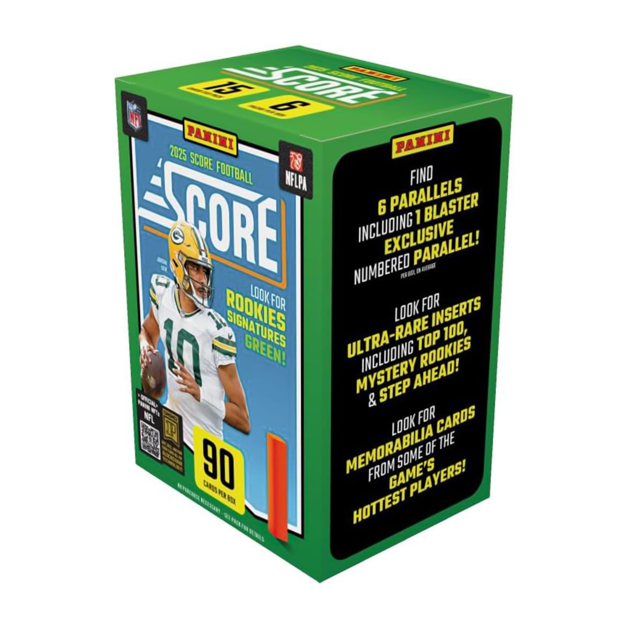 NFL 2025 Panini Score Football Blaster Box | 6 Packs