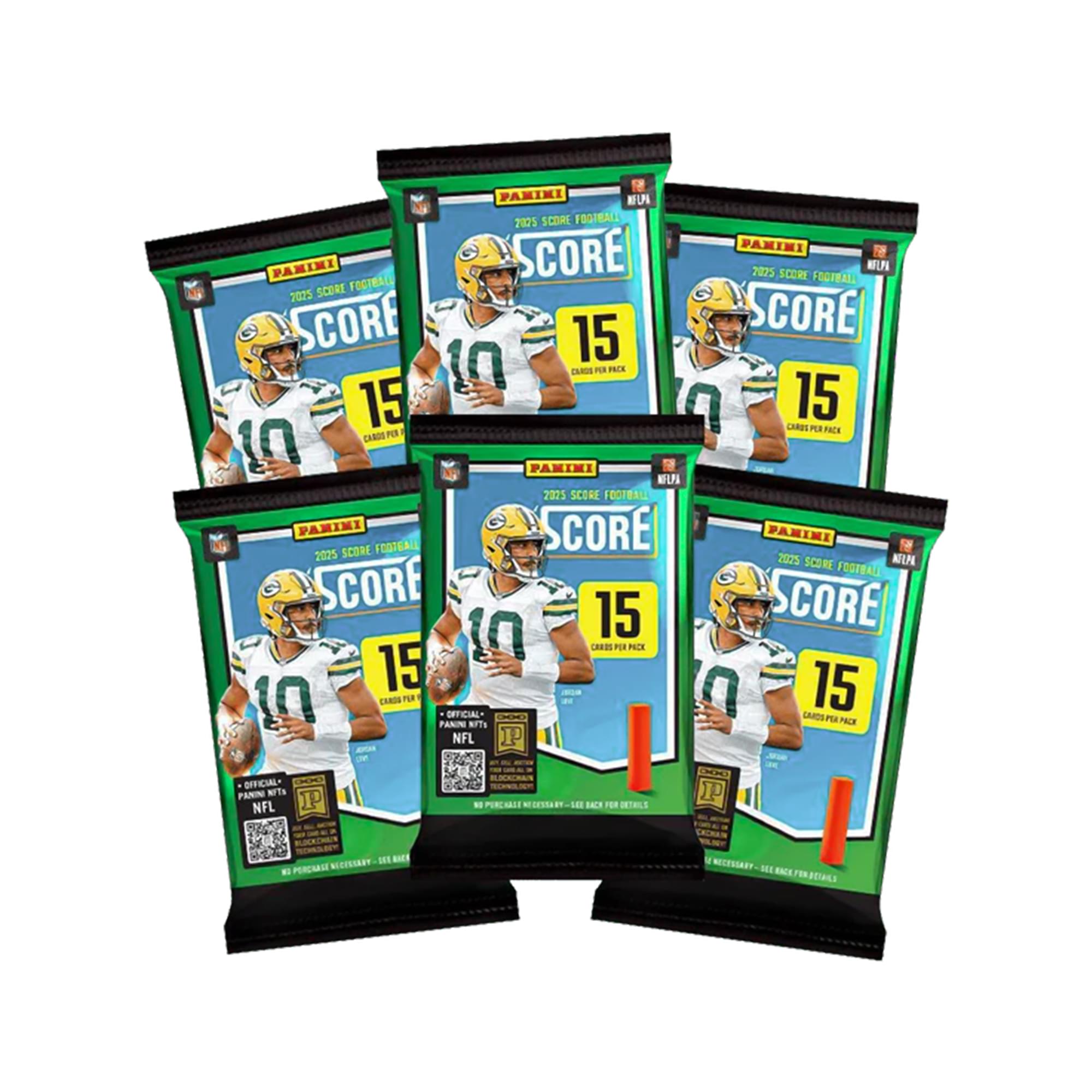 NFL 2025 Panini Score Football Blaster Box | 6 Packs