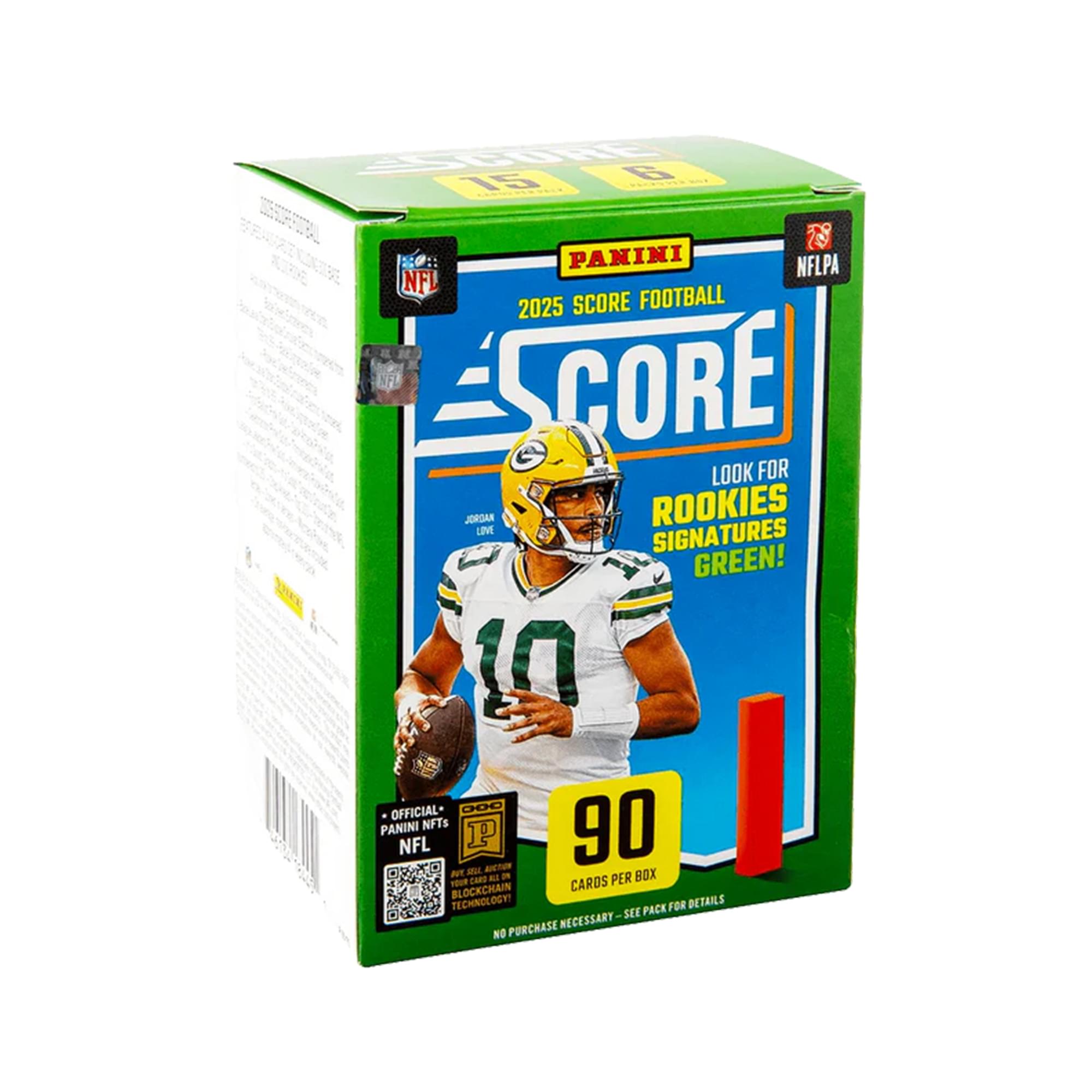 NFL 2025 Panini Score Football Blaster Box | 6 Packs