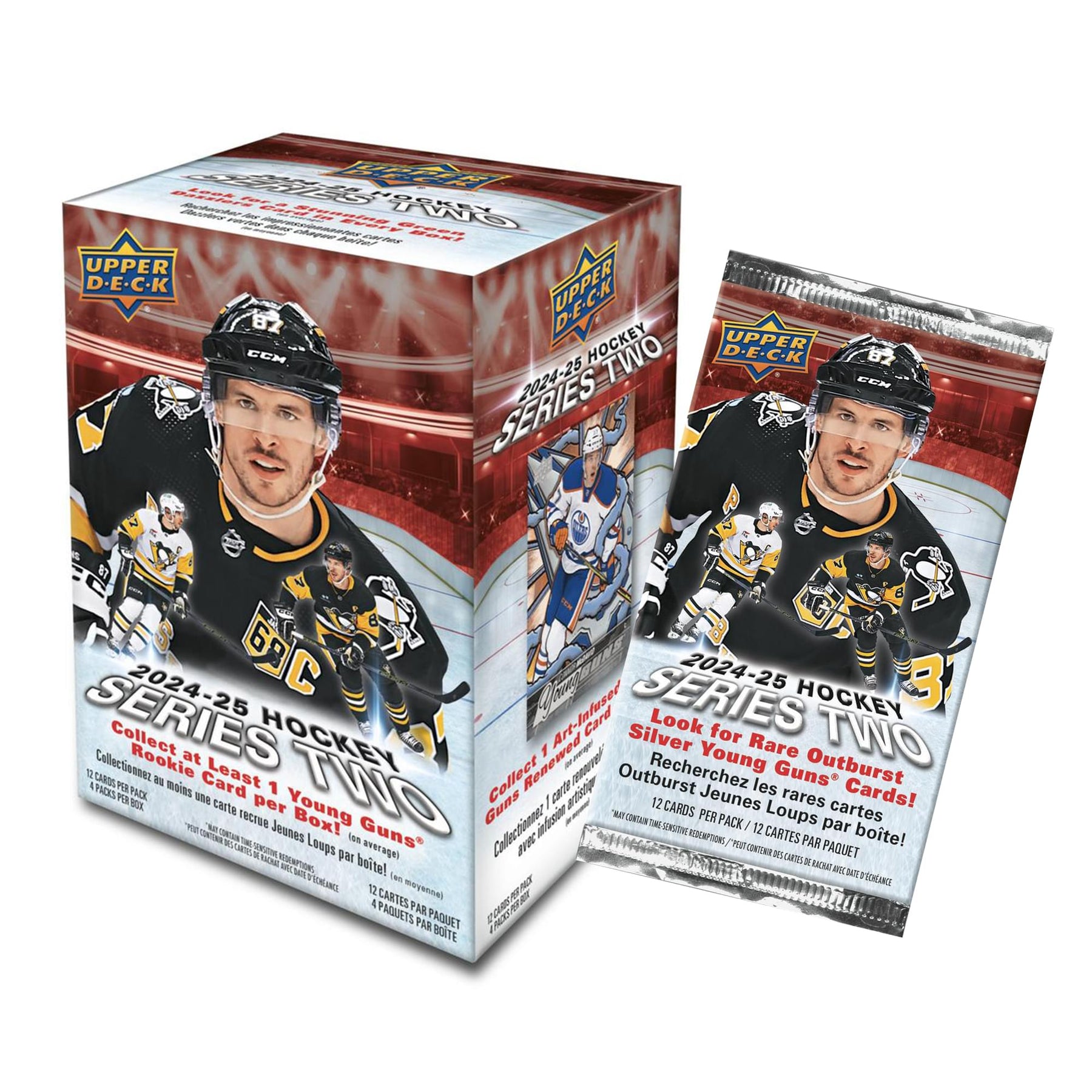 NHL 2024-25 Upper Deck Series 2 Blaster Box | 4 Packs