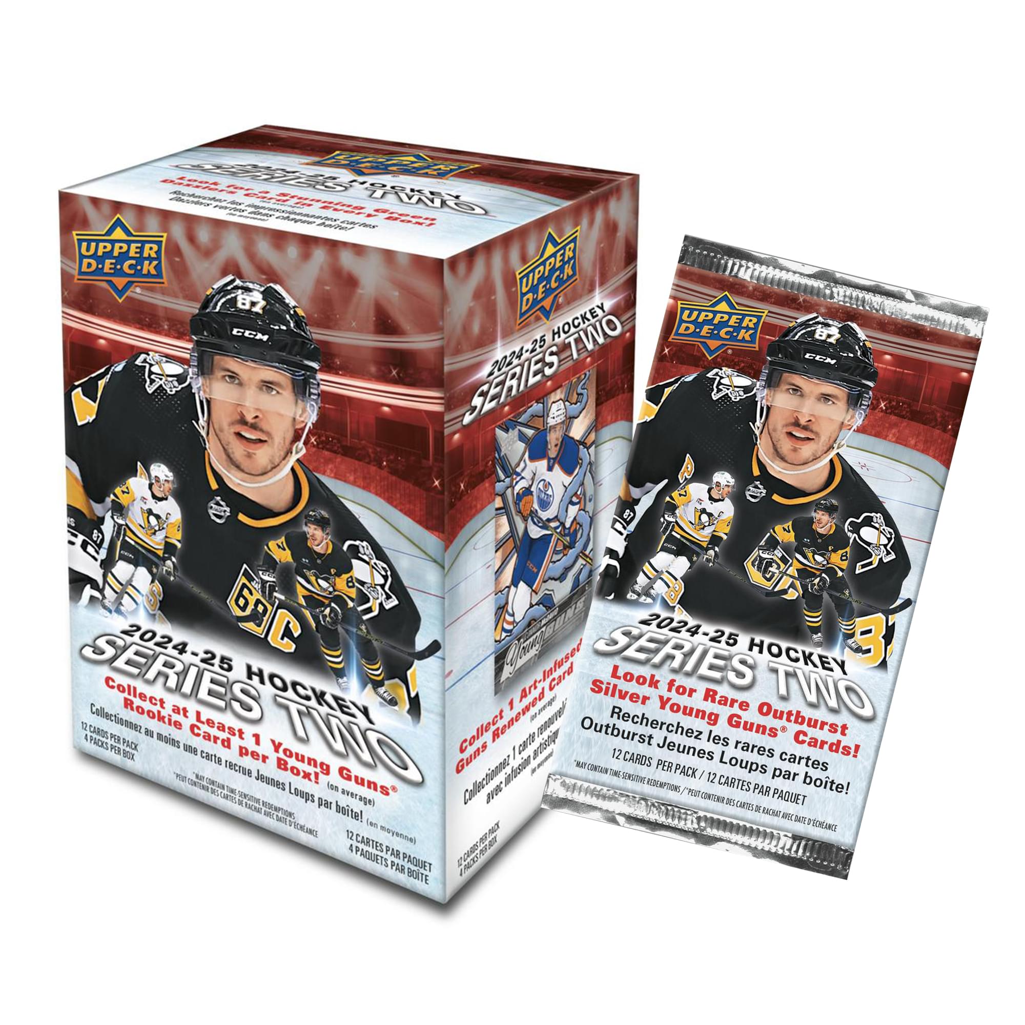 NHL 2024-25 Upper Deck Series 2 Blaster Box | 4 Packs