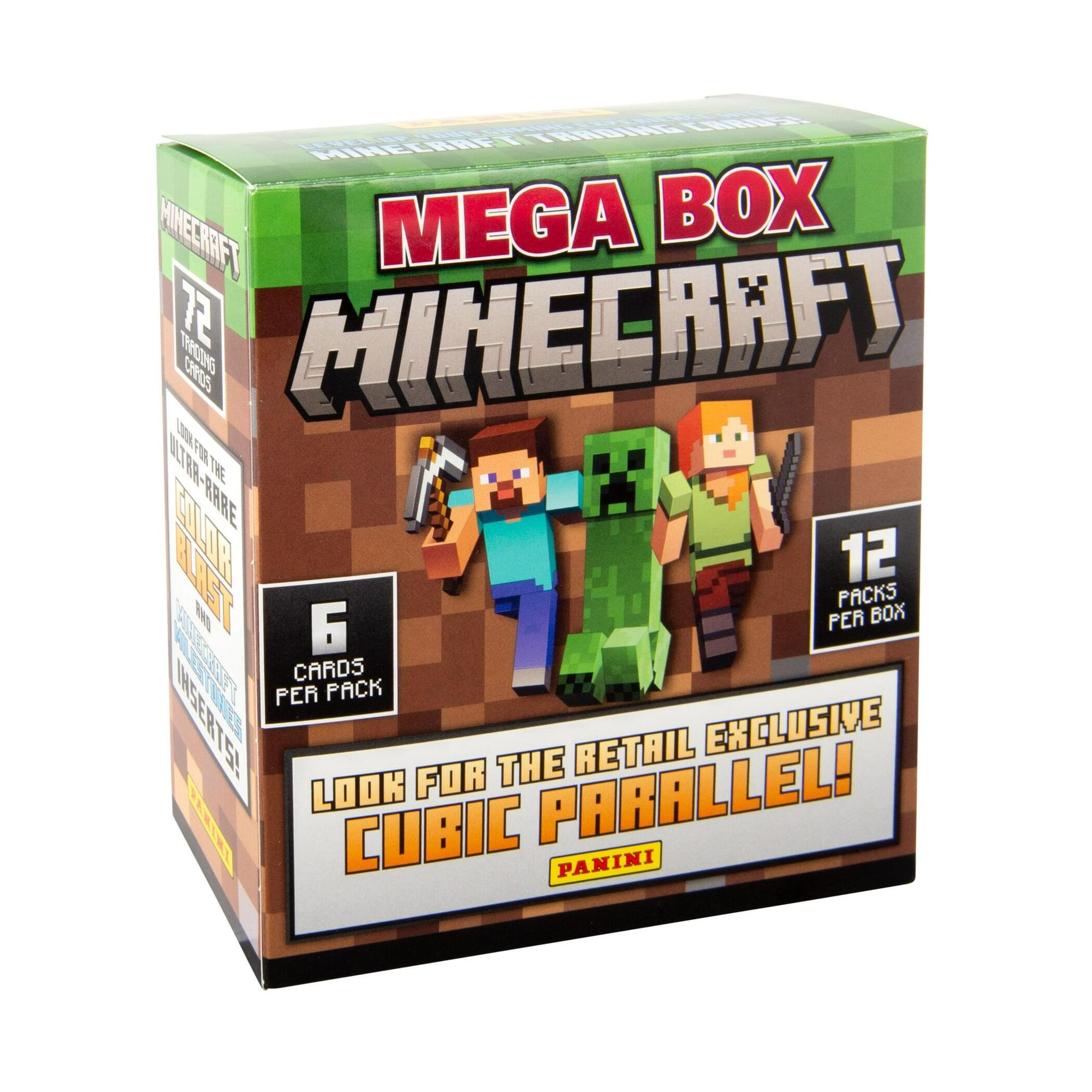 Minecraft 2024 Panini Mega Box | 12 Packs