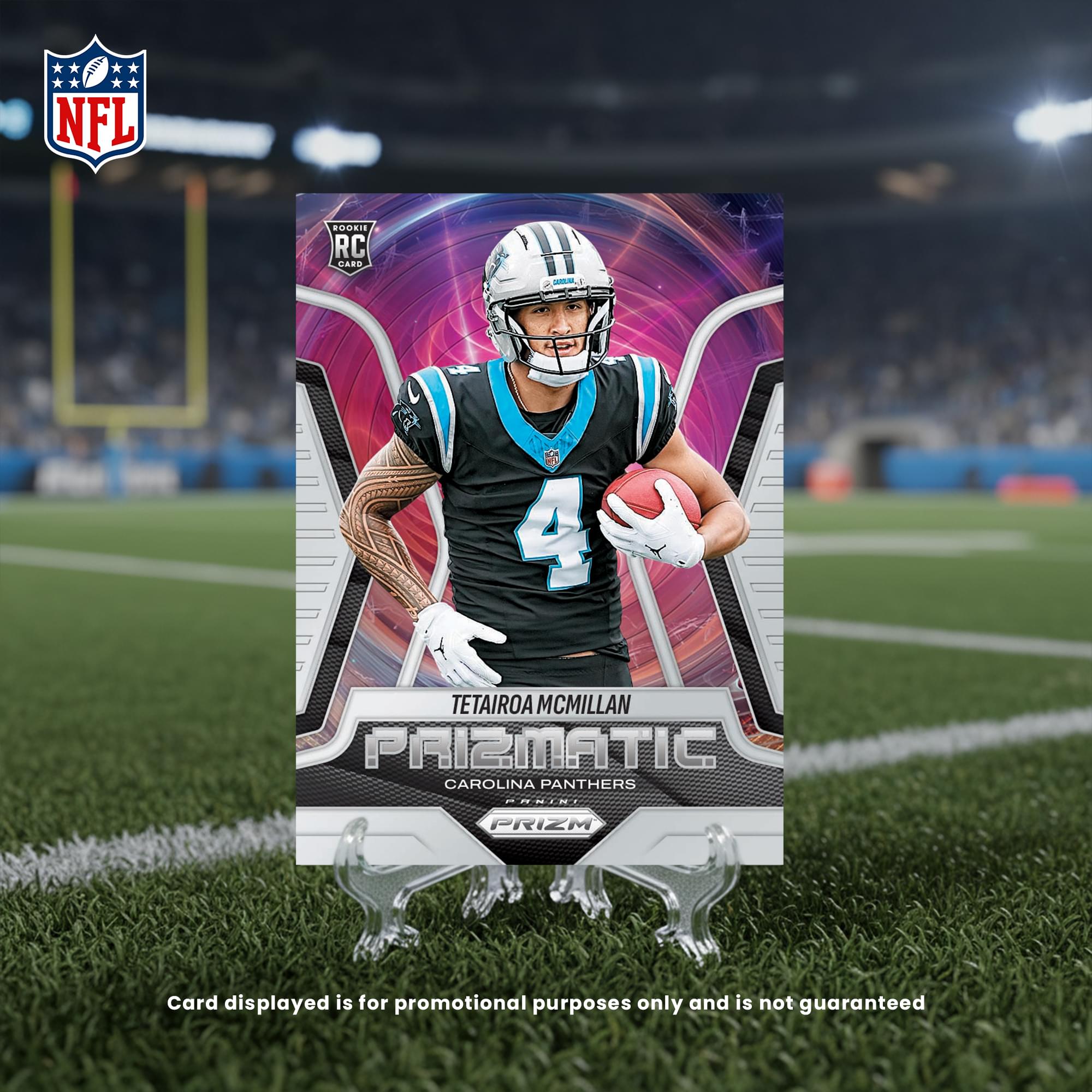 NFL 2025 Panini Prizim Football Sealed Mega Box | 6 Packs