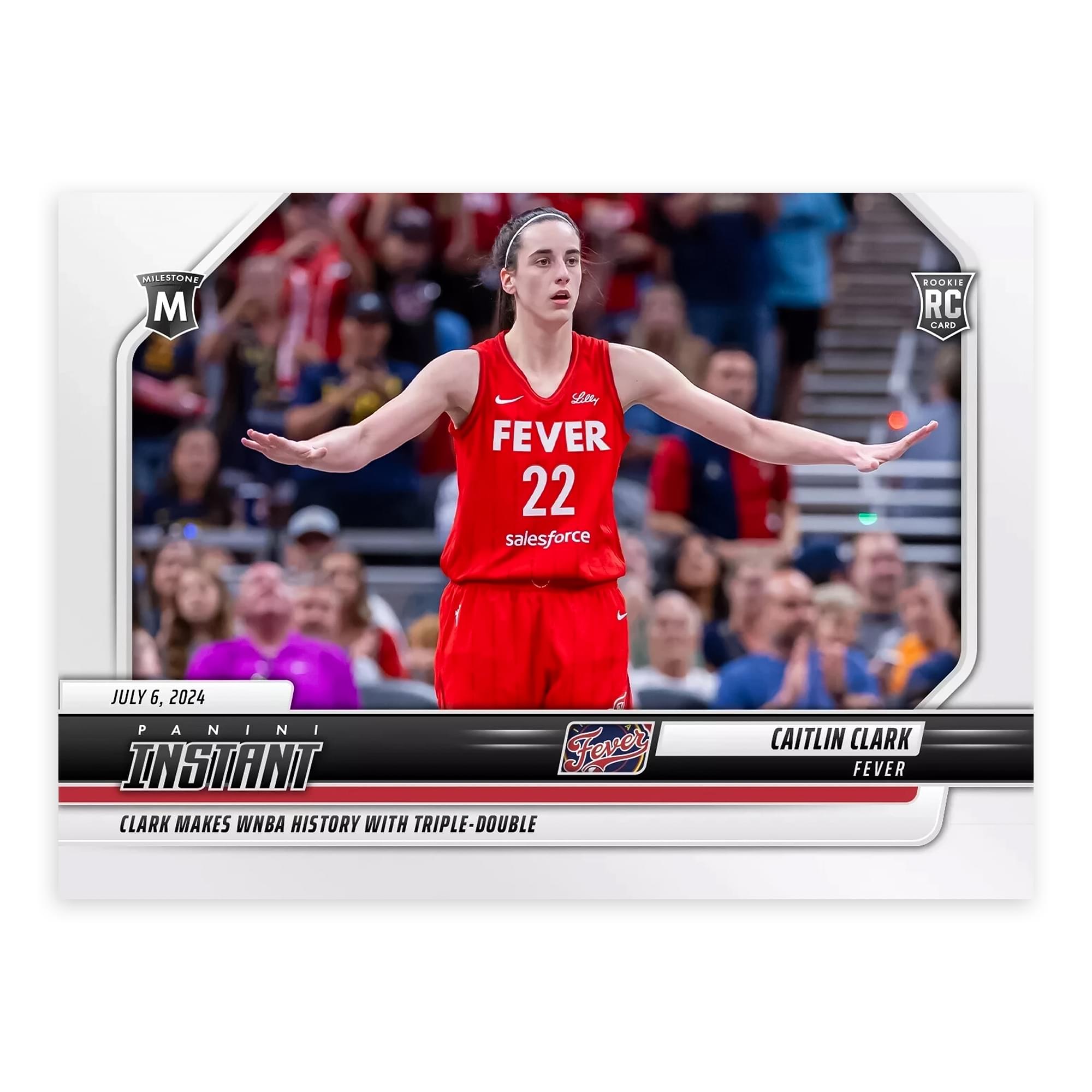 WNBA 2024 Panini Instant #139 Caitlin Clark Base Card