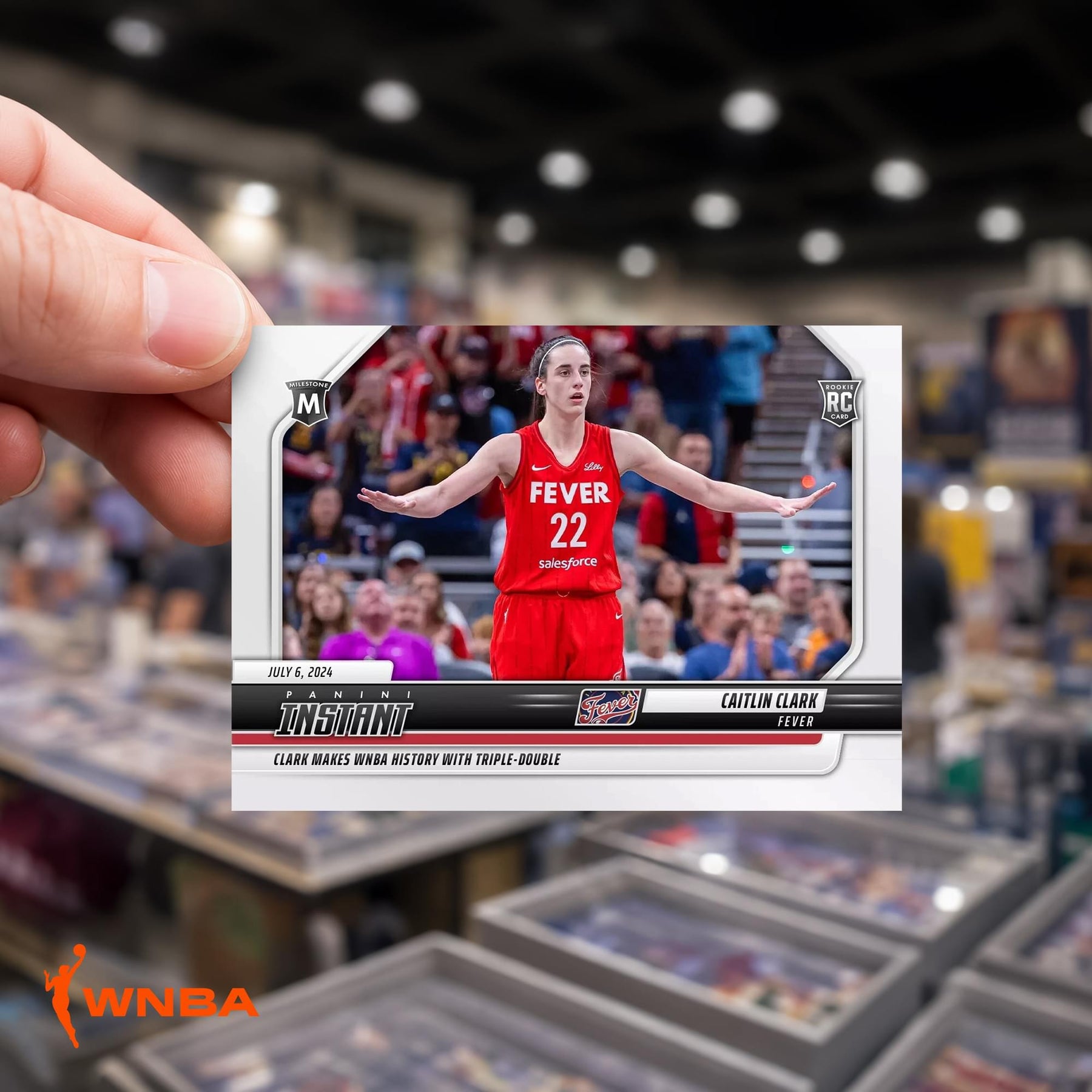 WNBA 2024 Panini Instant #139 Caitlin Clark Base Card