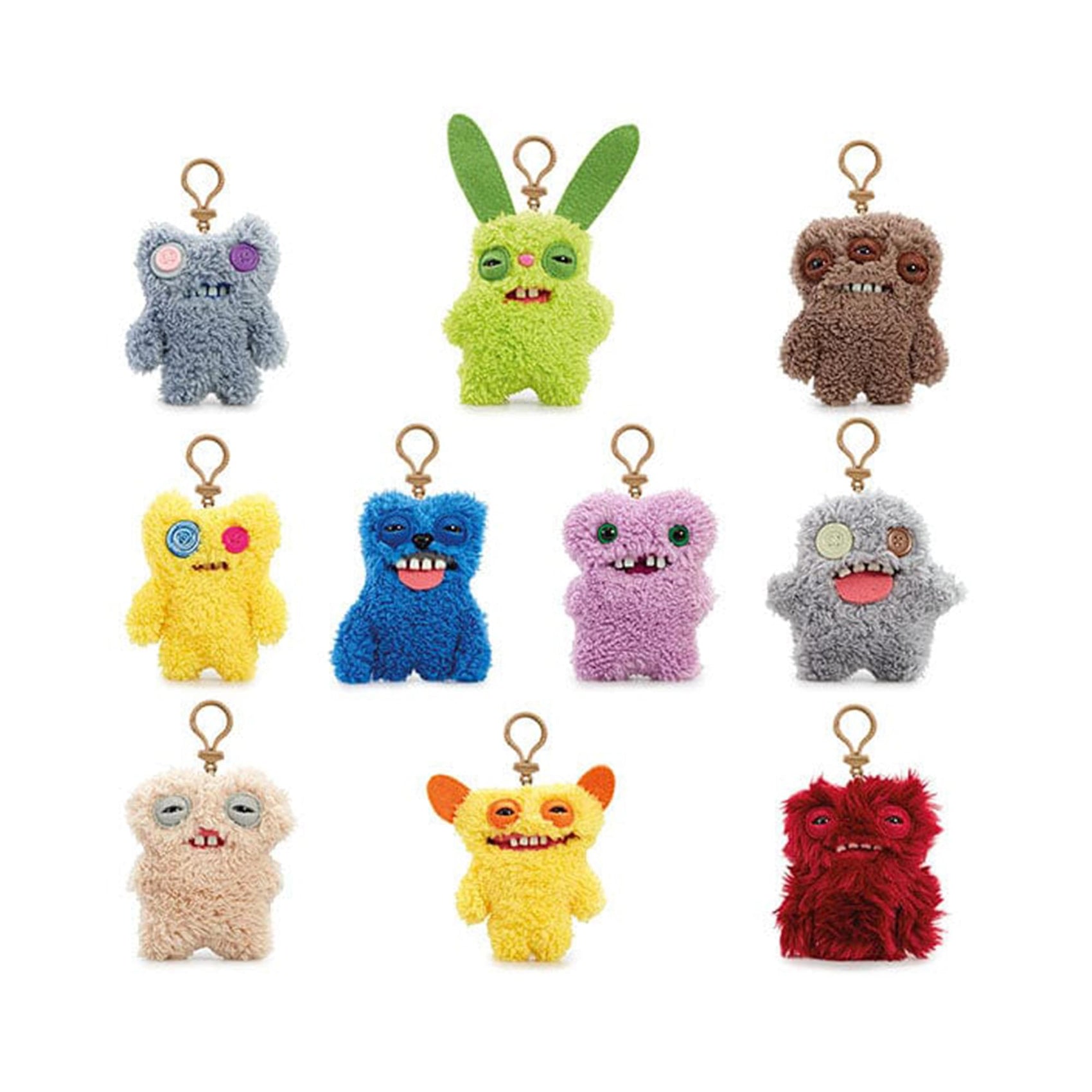 Fugglers Plush Clip On Wave 1 | Yellow | Free Shipping