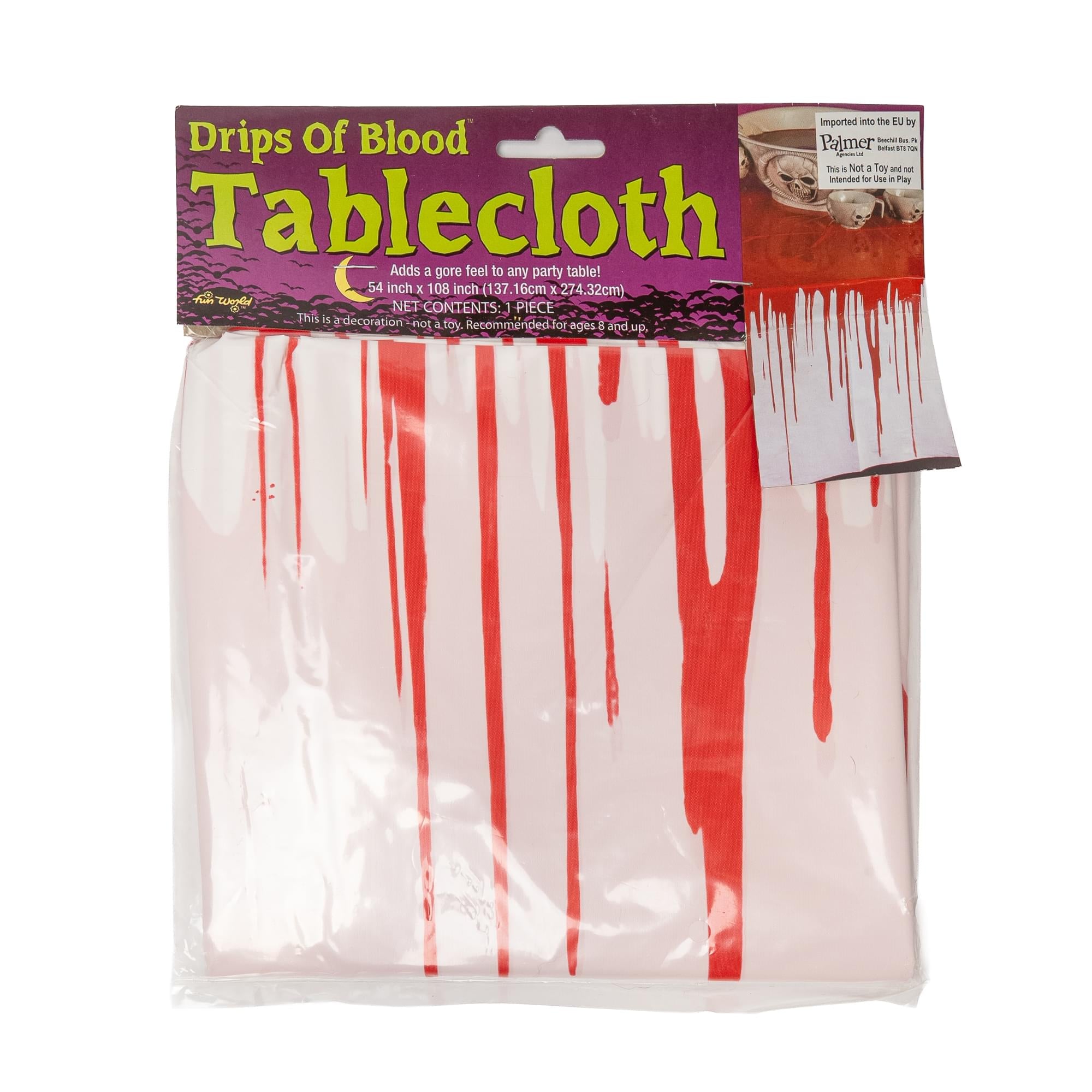 Halloween Bloody Tablecloth Decoration