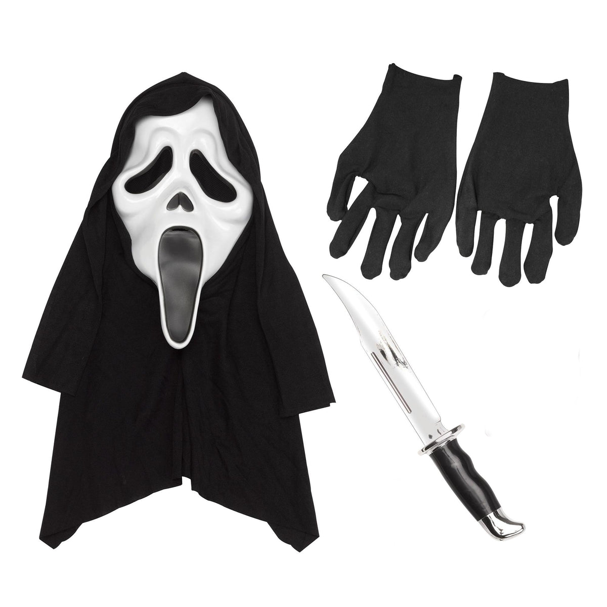 scream handschuhe Scream Adult Ghost Face Slayer Adult Costume Kit