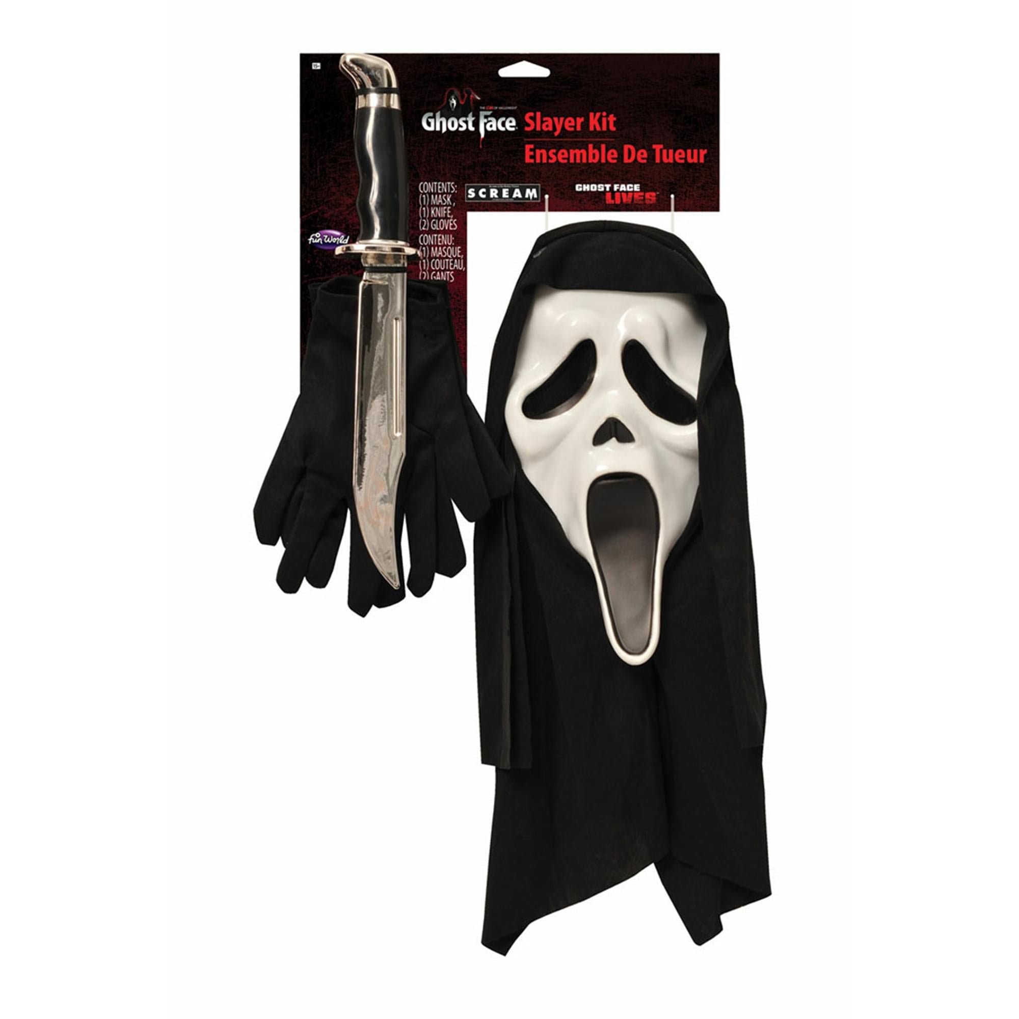Scream Adult Ghost Face Slayer Adult Costume Kit