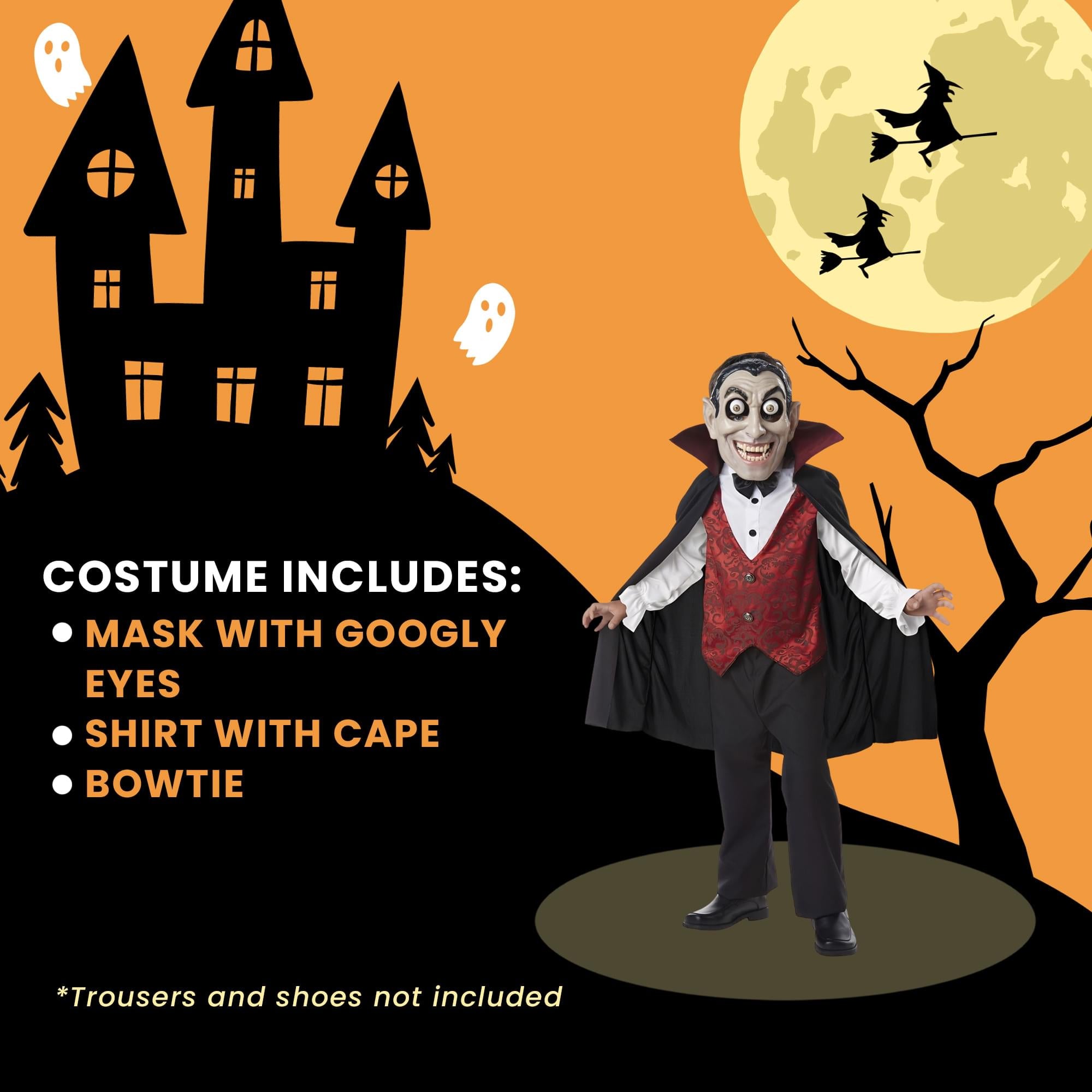 Vampire Googly Eyes Child Costume