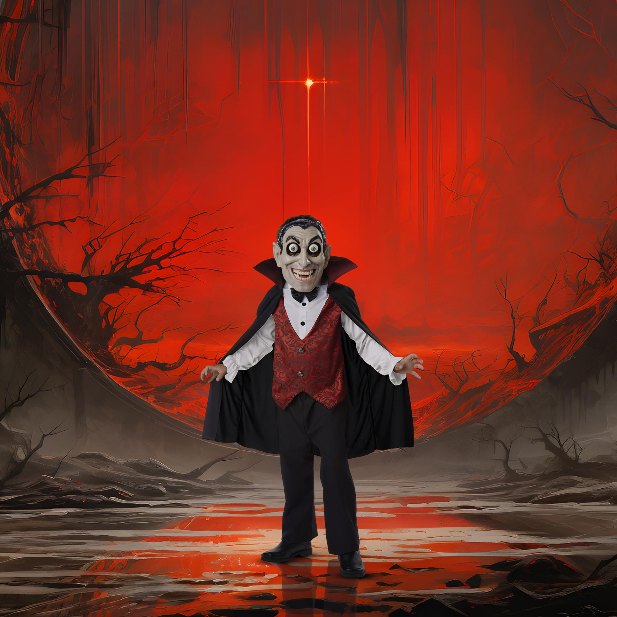 Vampire Googly Eyes Child Costume