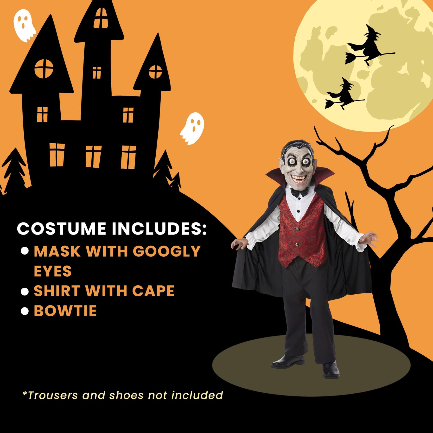 Vampire Googly Eyes Child Costume