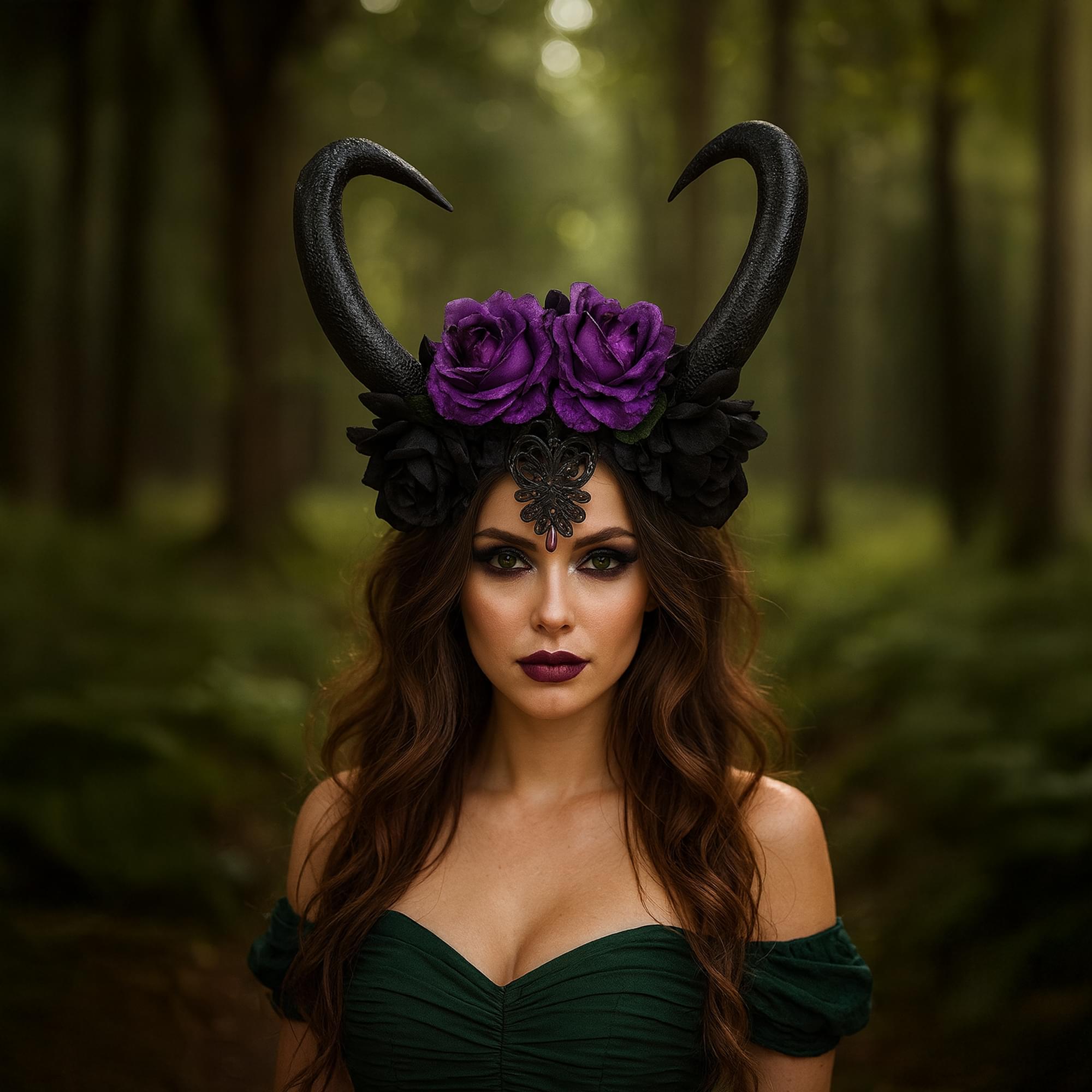 Forest Fairy Queen Adult Costume Headpiece