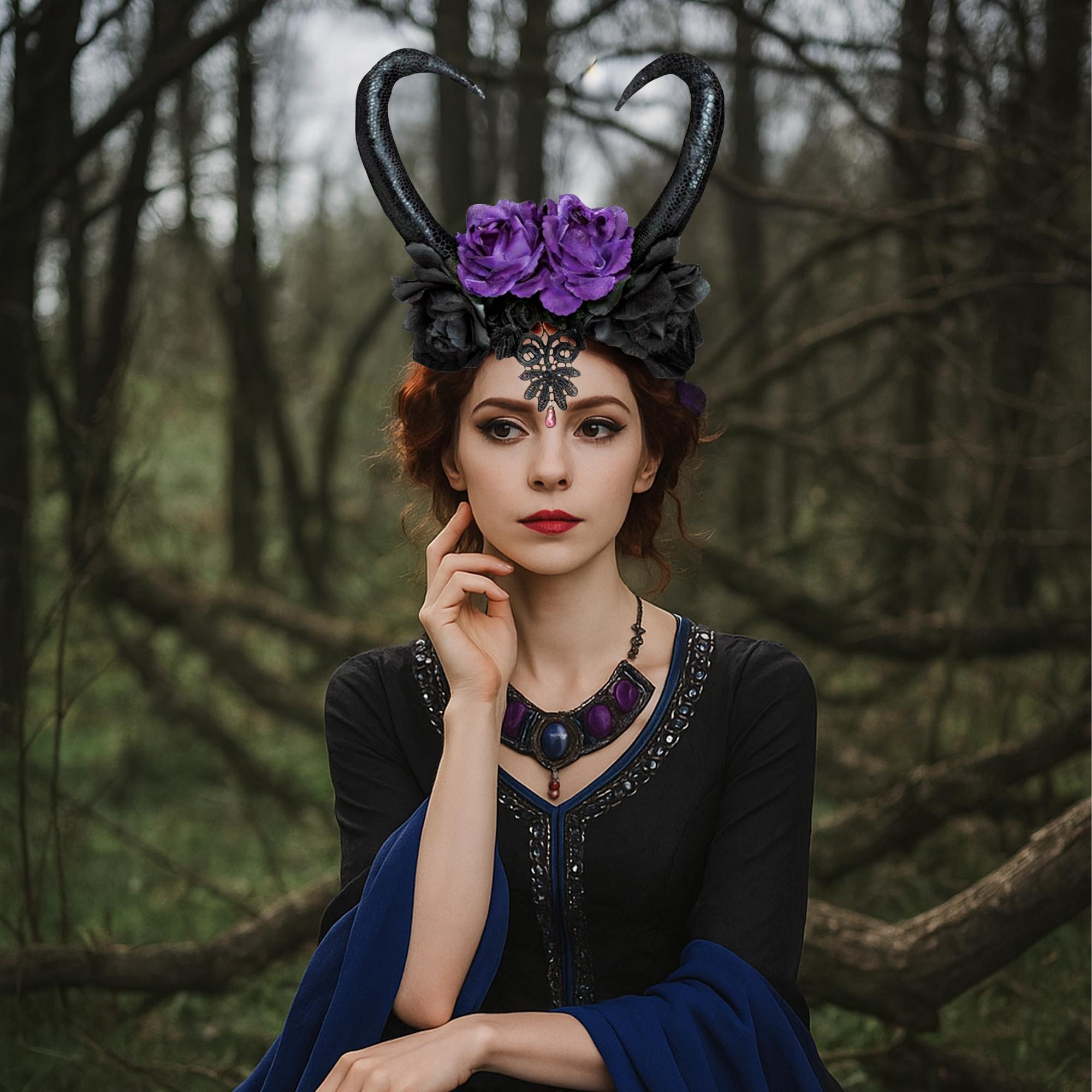 Forest Fairy Queen Adult Costume Headpiece